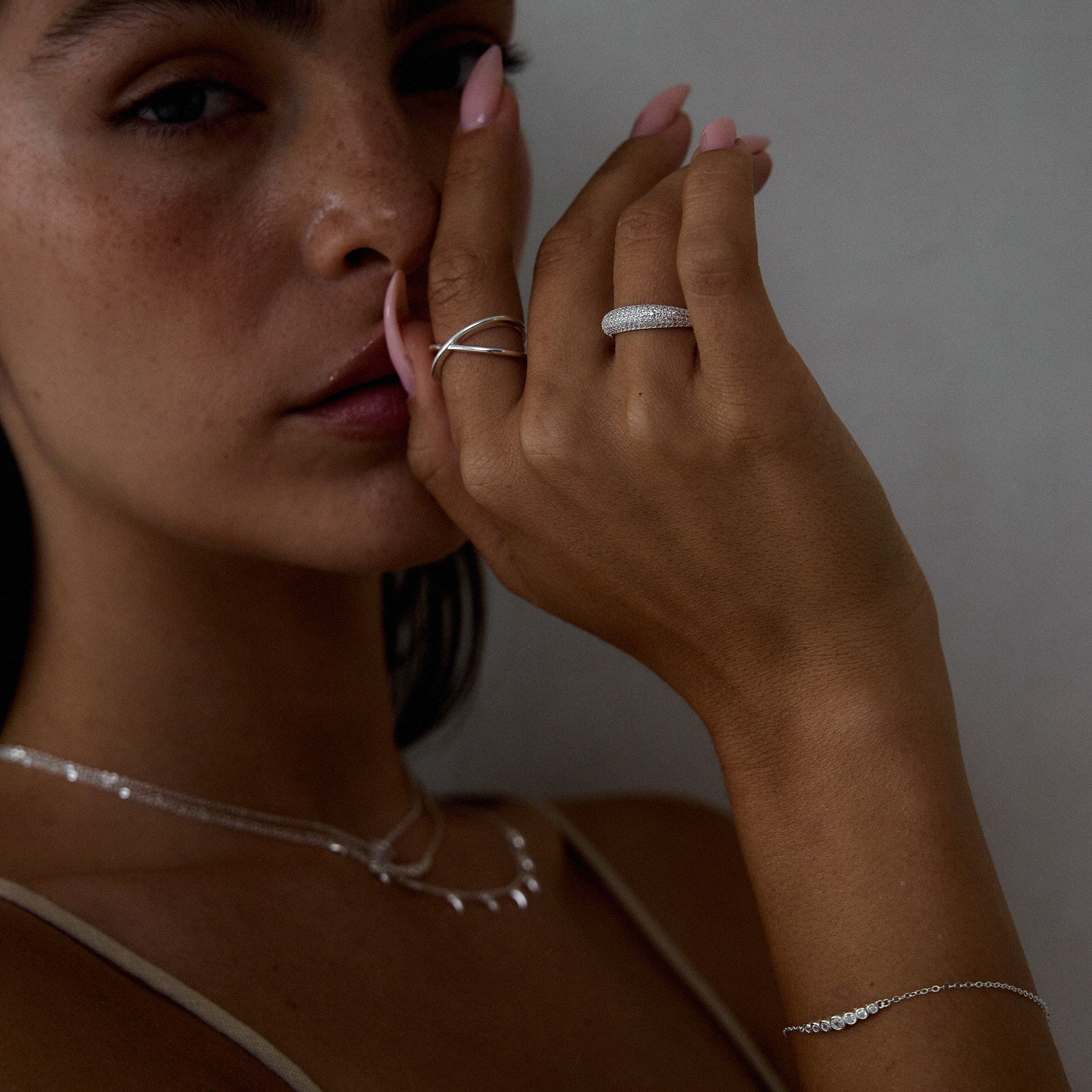 טבעת בלינק כסף 925