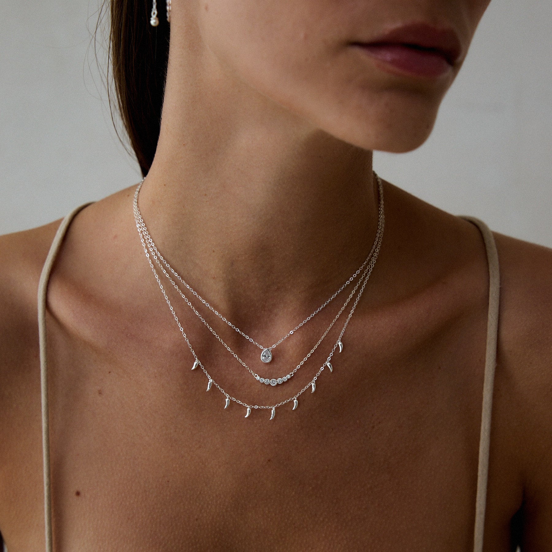 925 שרשרת פטרה כסף