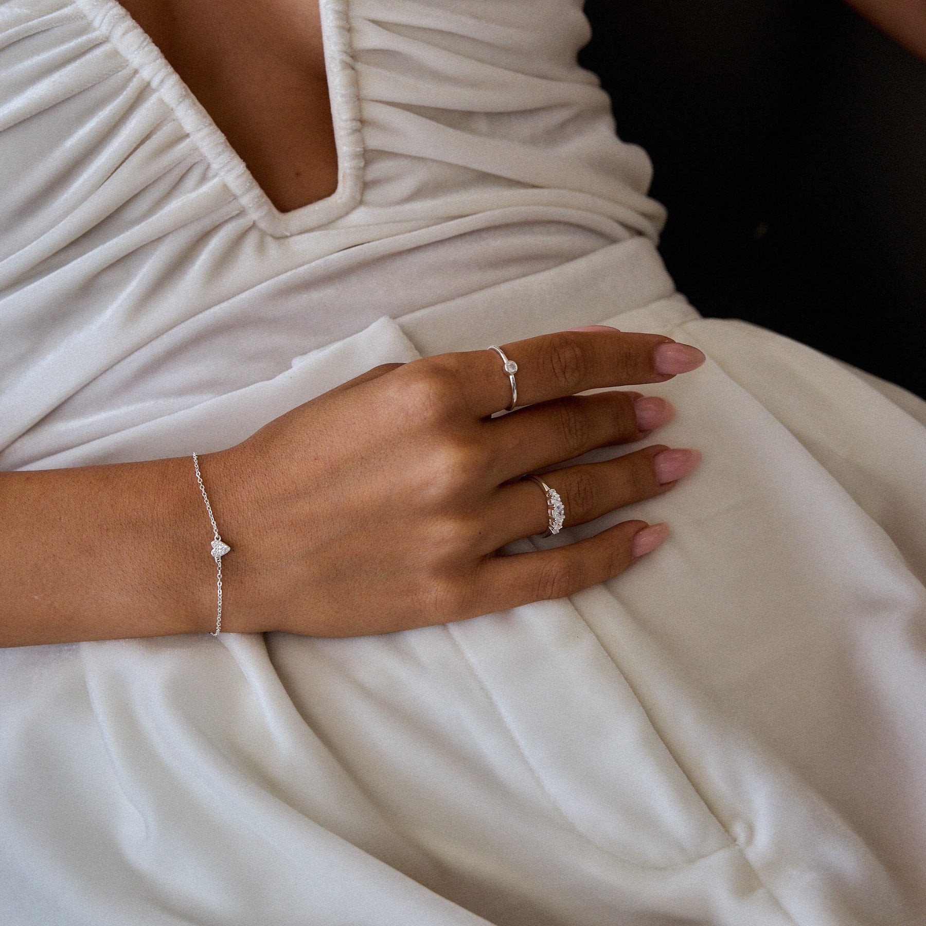 צמיד מרגו כסף 925