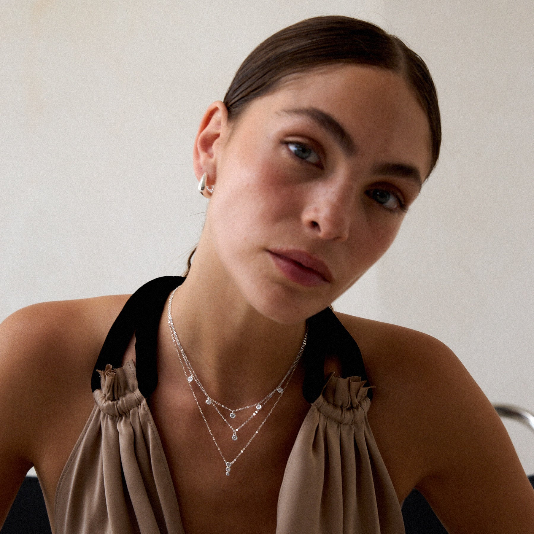 925 שרשרת זואי כסף