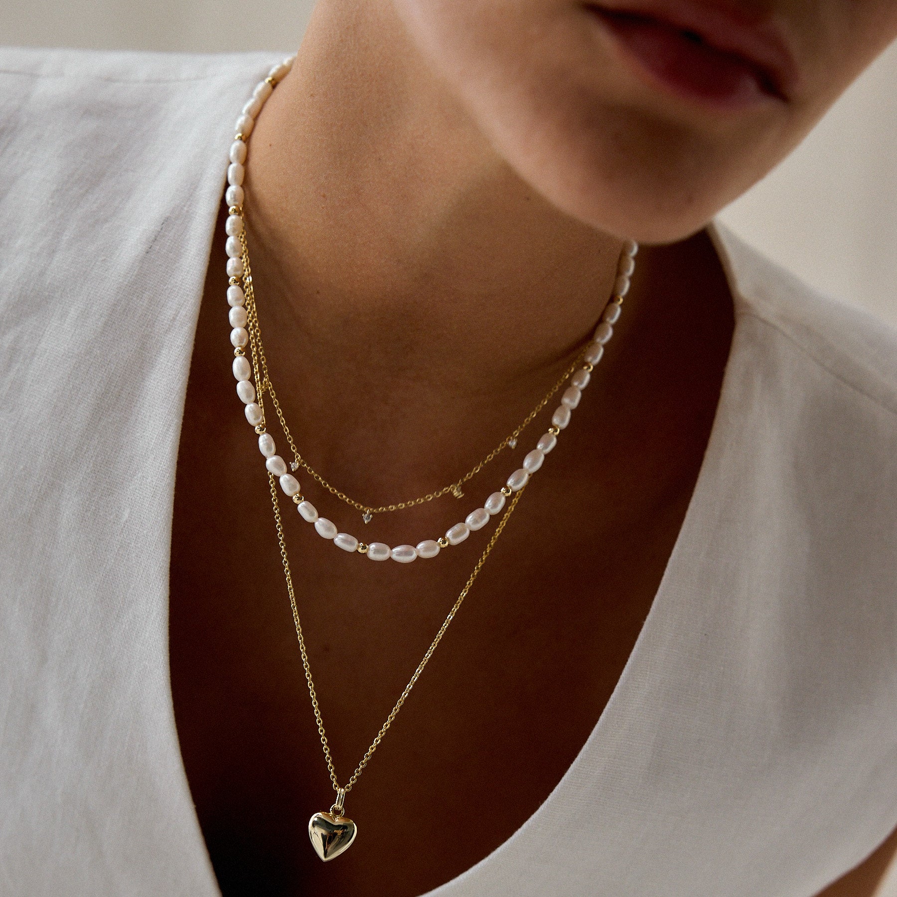 שרשרת אריקה ציפוי זהב