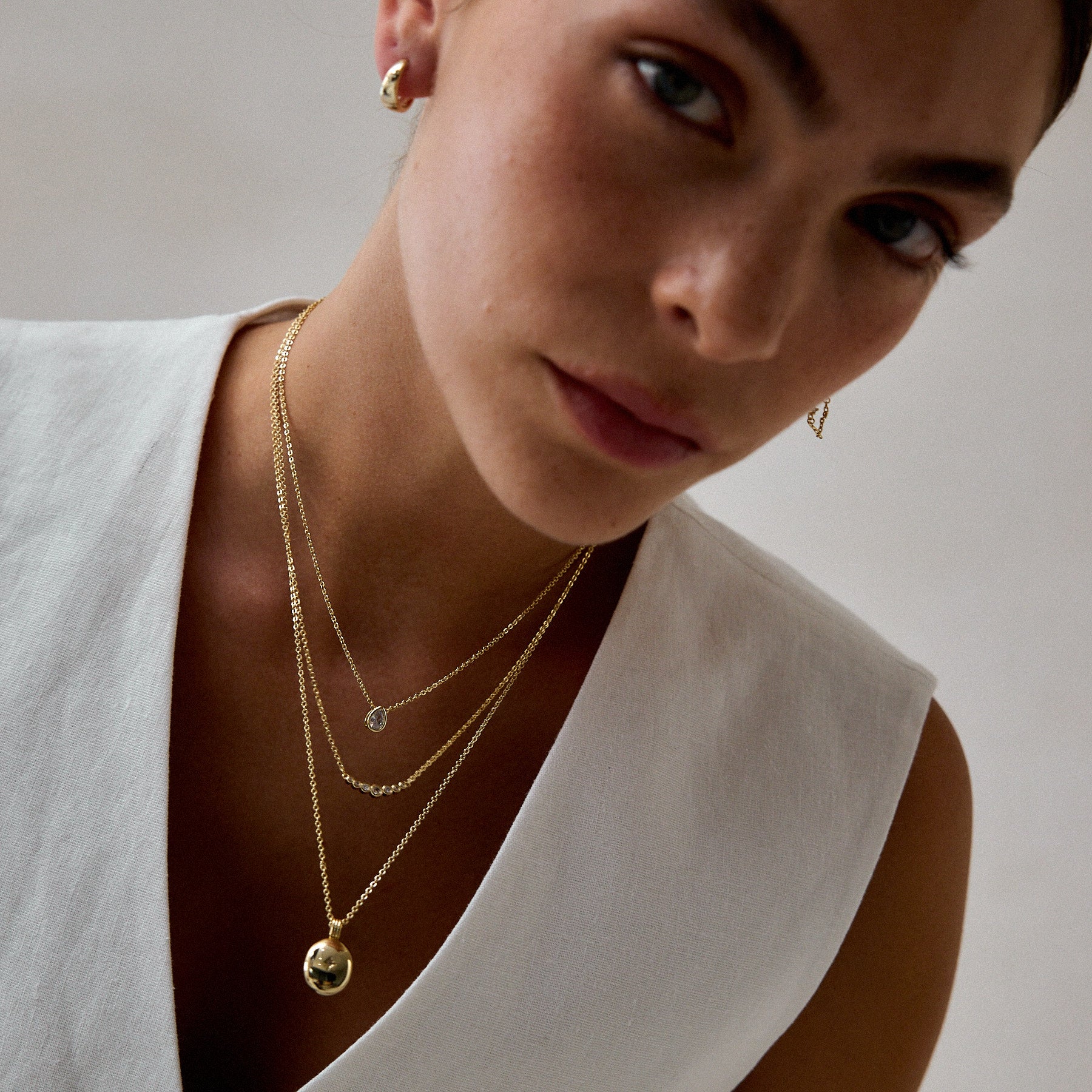 שרשרת סוניה ציפוי זהב