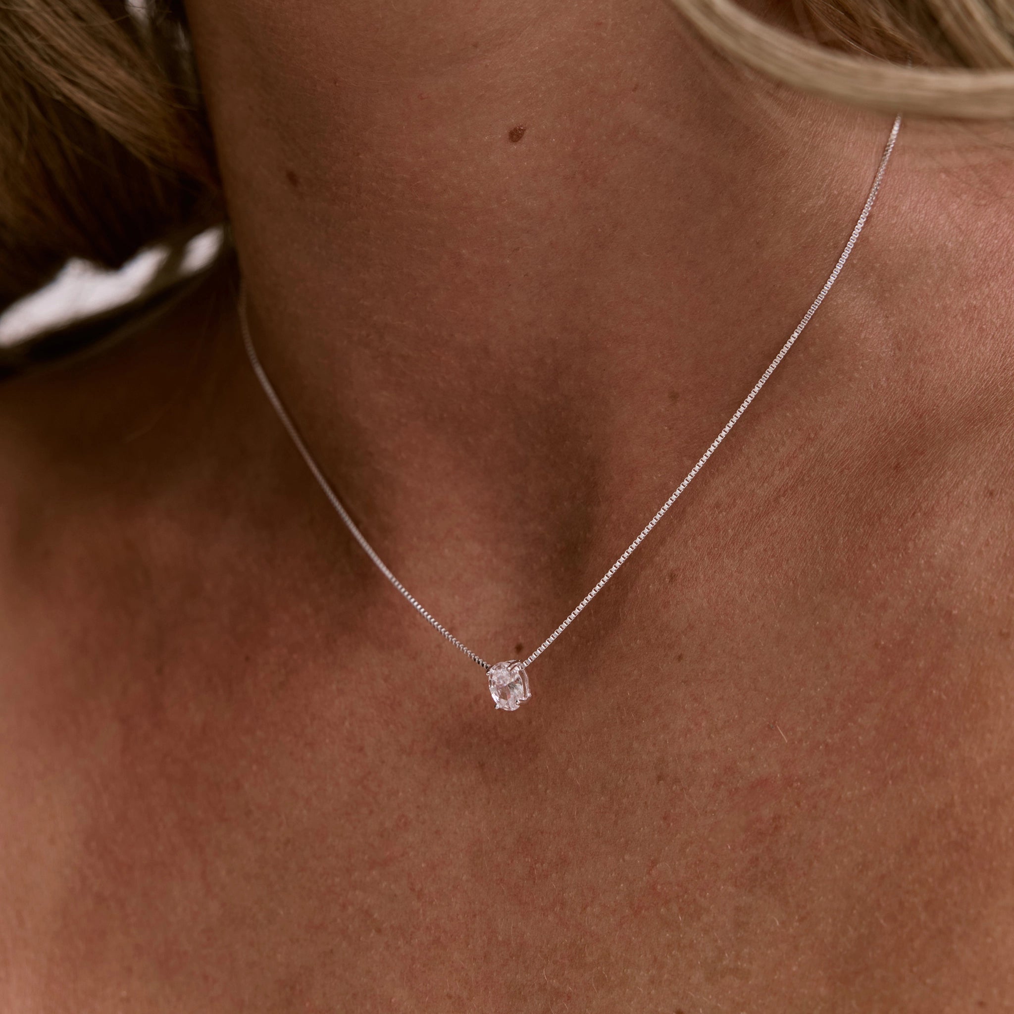 925 שרשרת נורה כסף