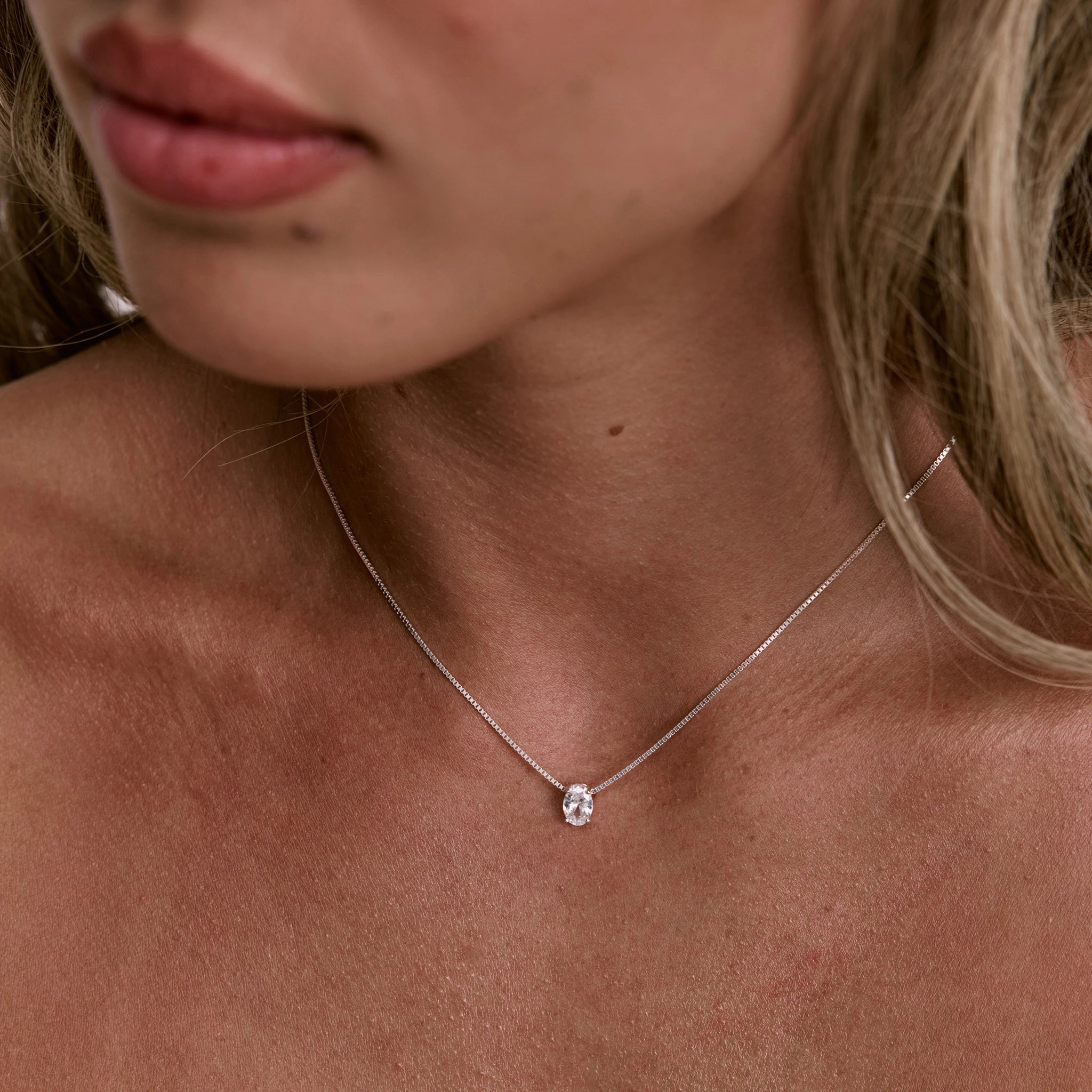 925 שרשרת נורה כסף