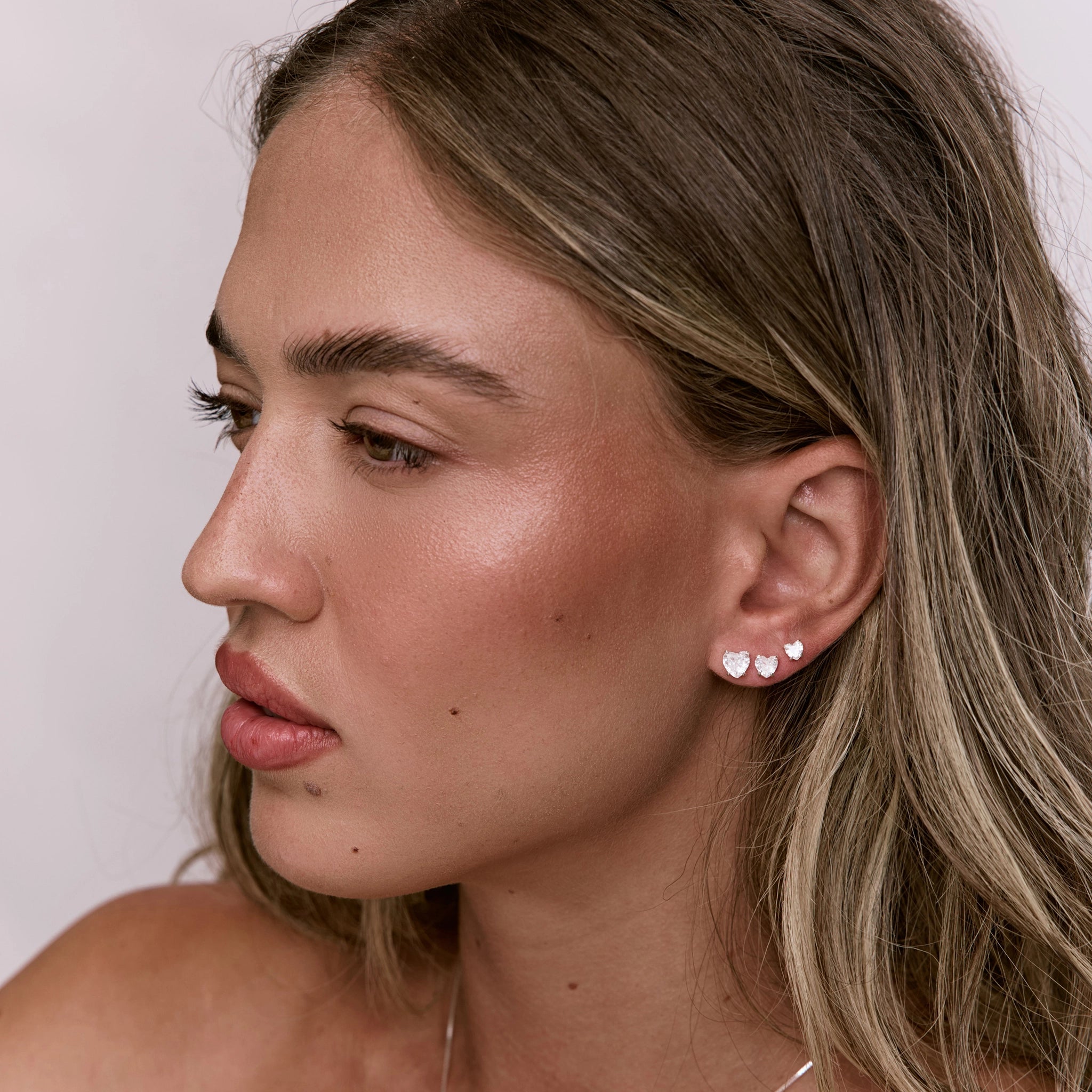 עגילי אייבי מיני כסף 925