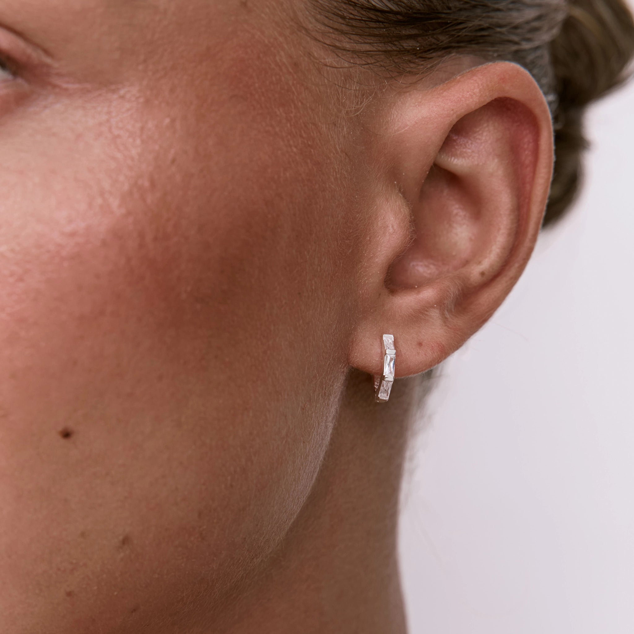 עגילי ביאנקה כסף 925