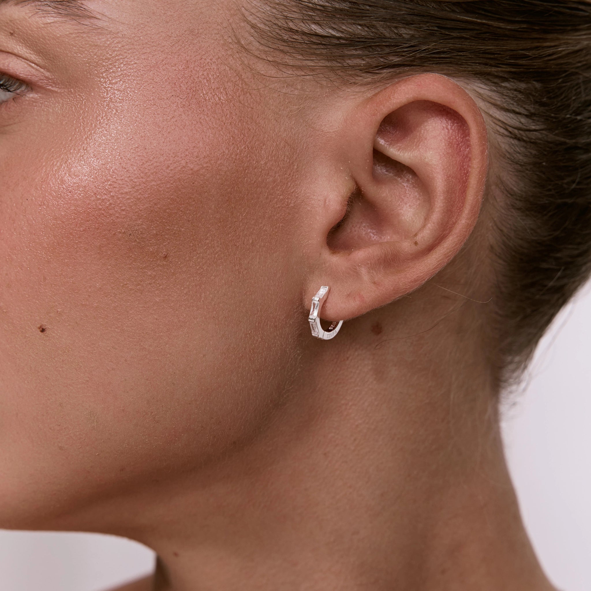 עגילי ביאנקה כסף 925