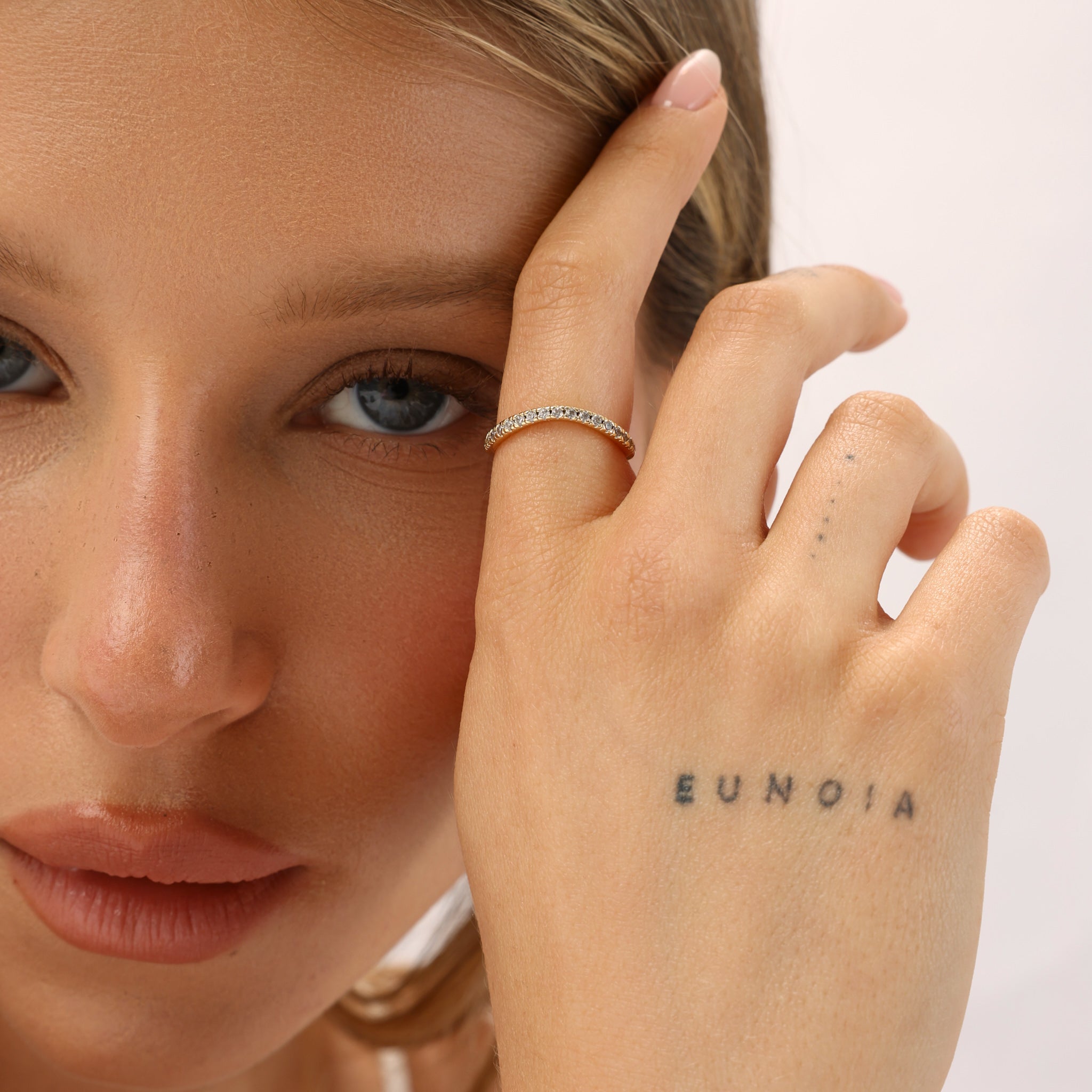 טבעת זינק ציפוי זהב