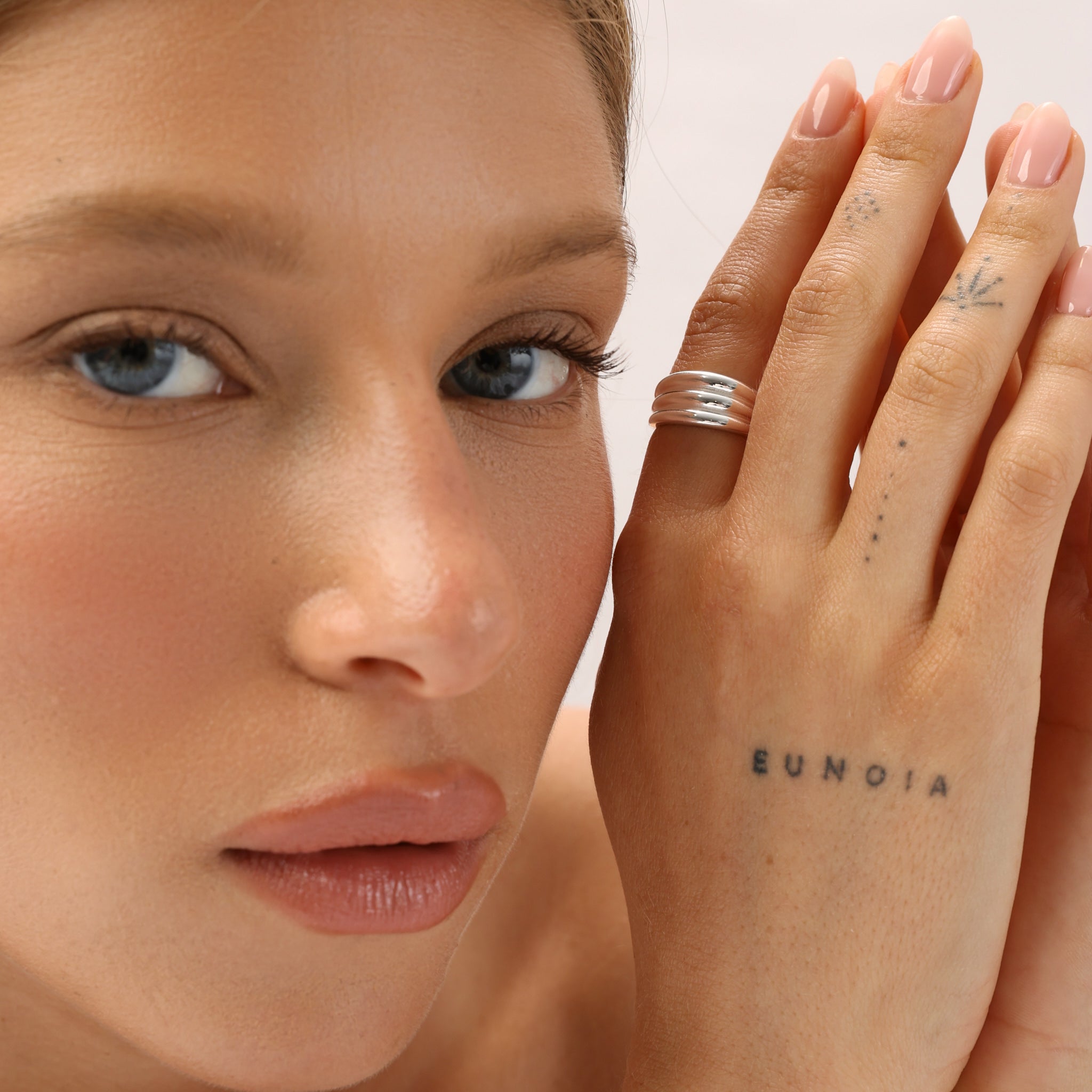 טבעת ליר כסף 925