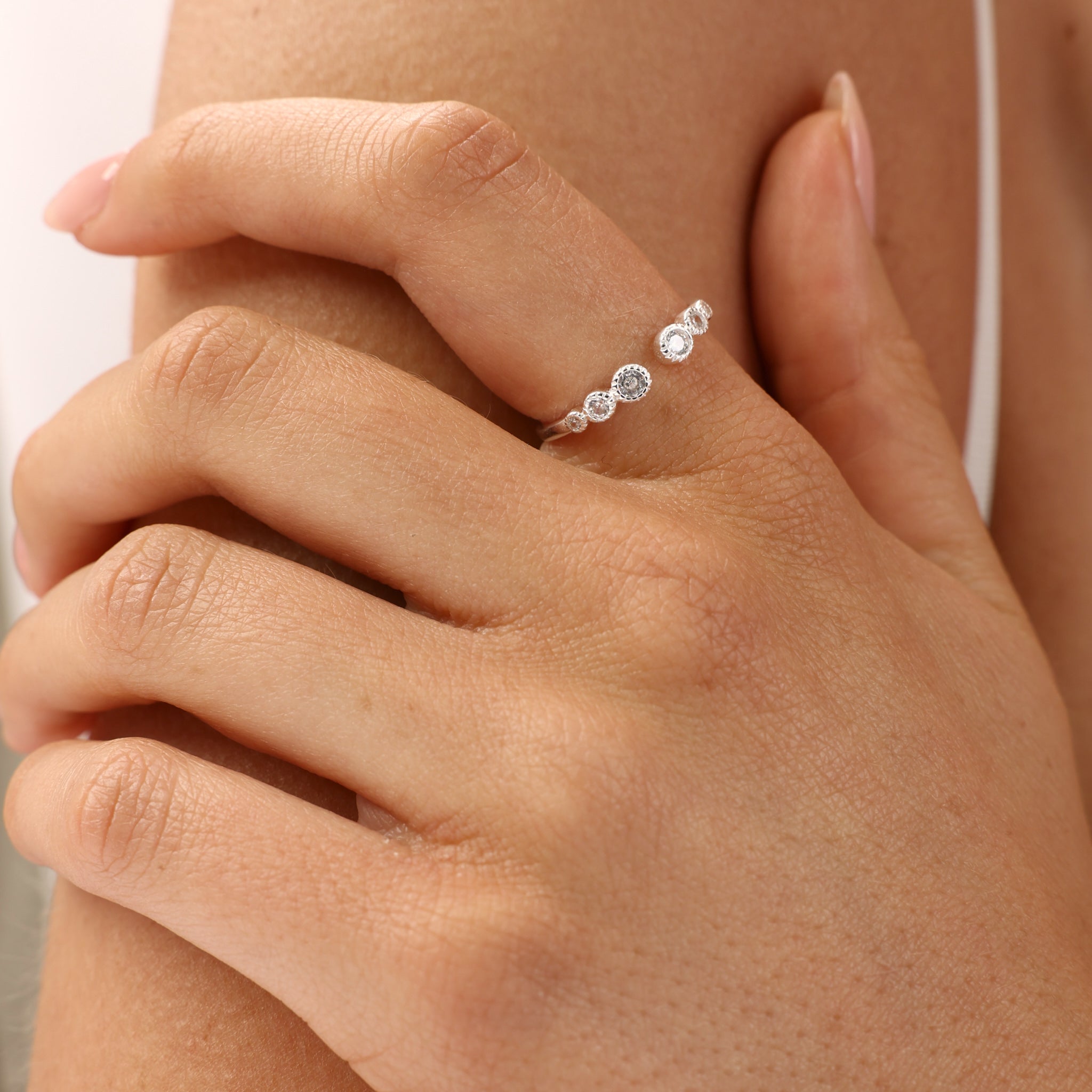 טבעת לוסי כסף 925