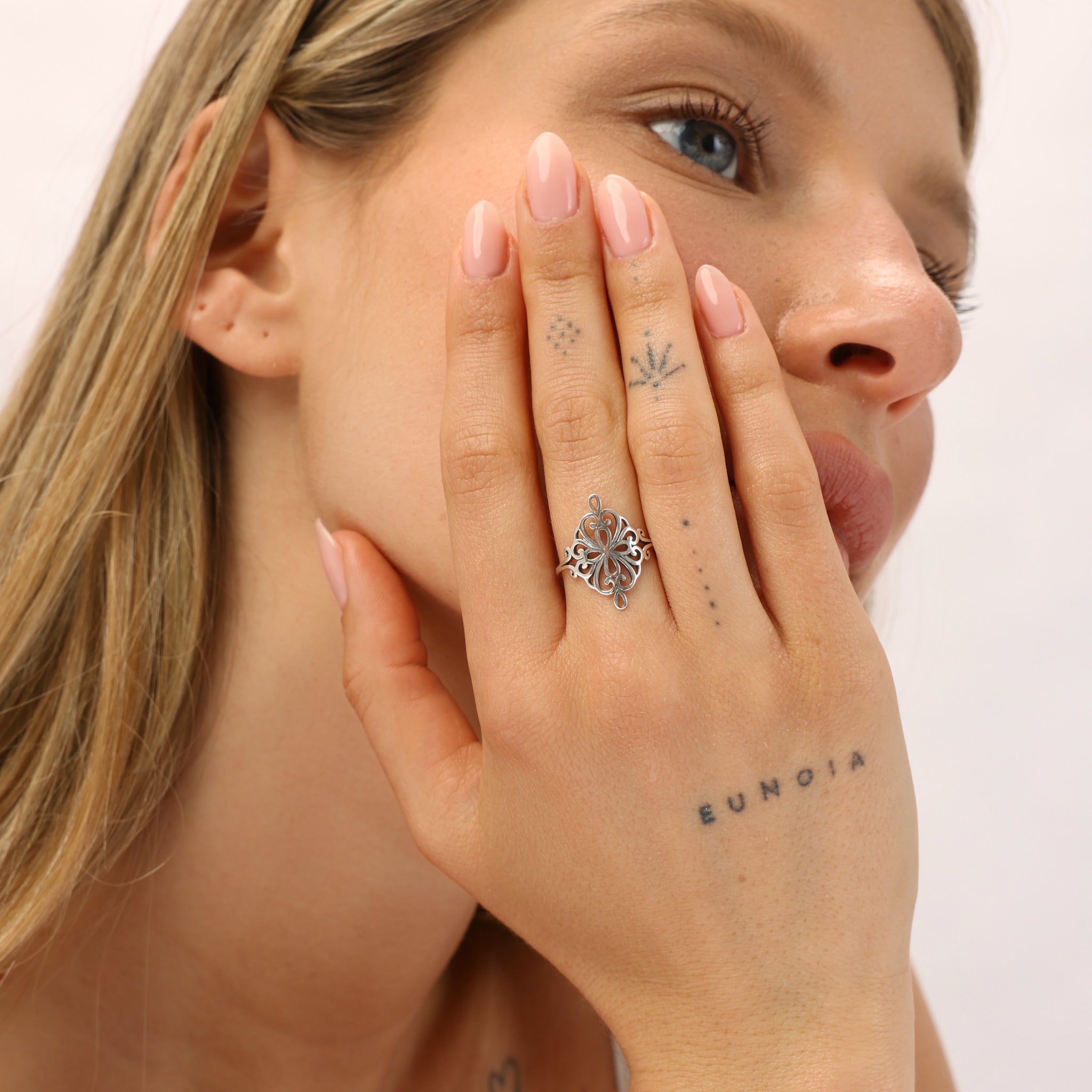 טבעת סופיה כסף 925