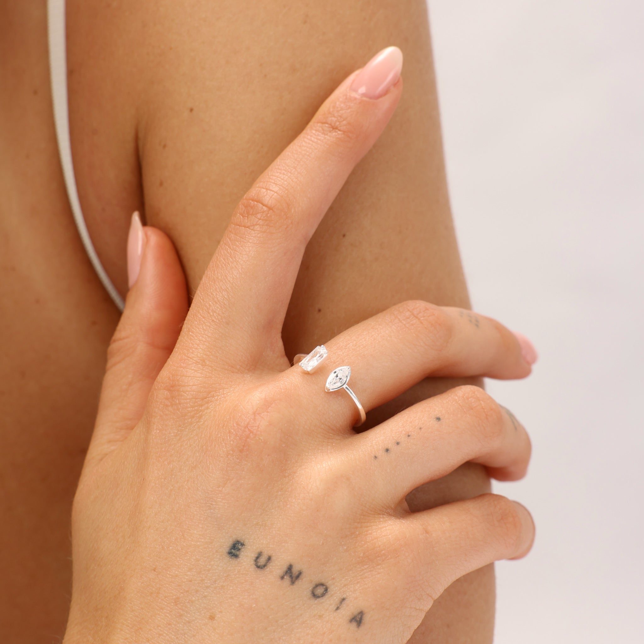 טבעת נאלה כסף 925