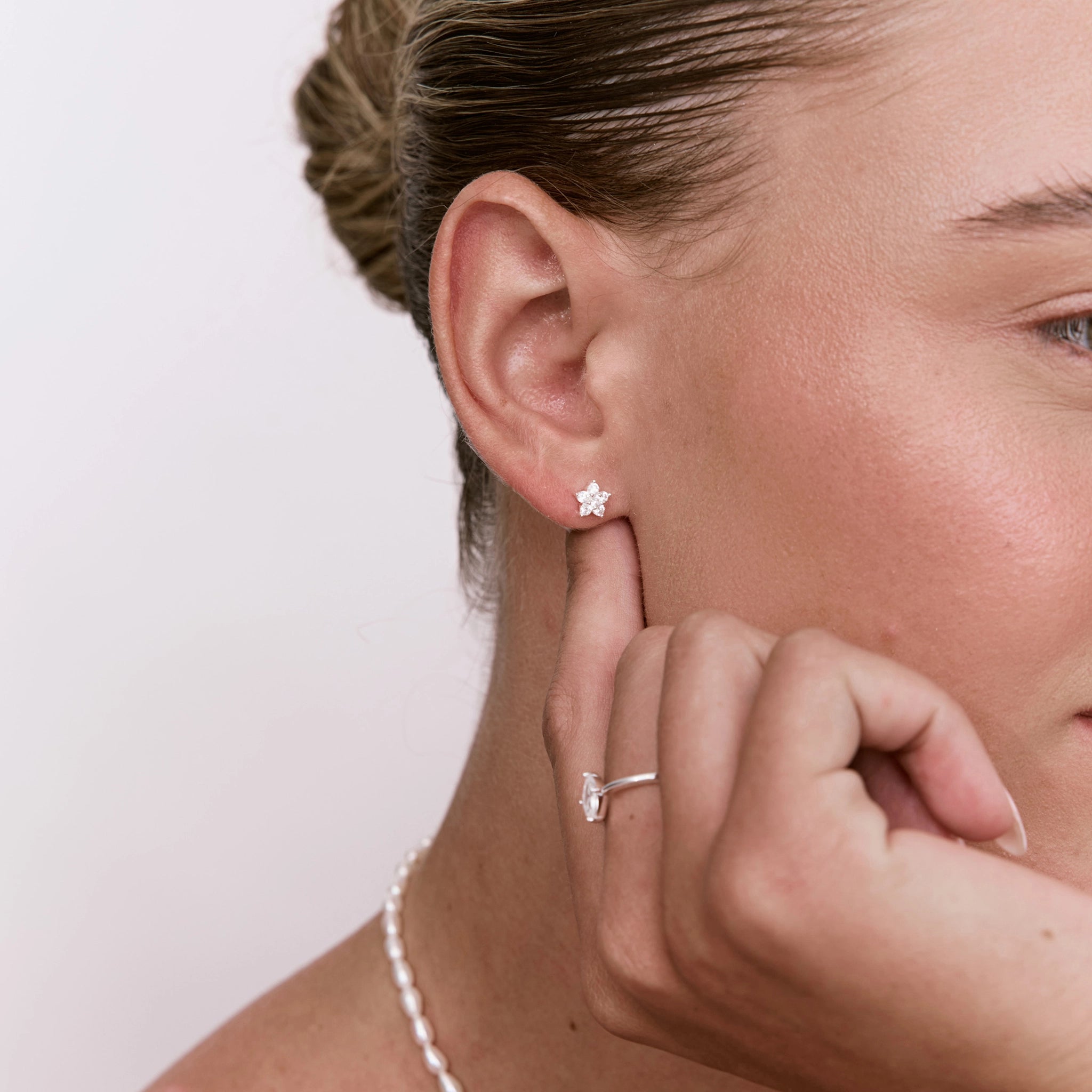 עגילי סטארלייט כסף 925