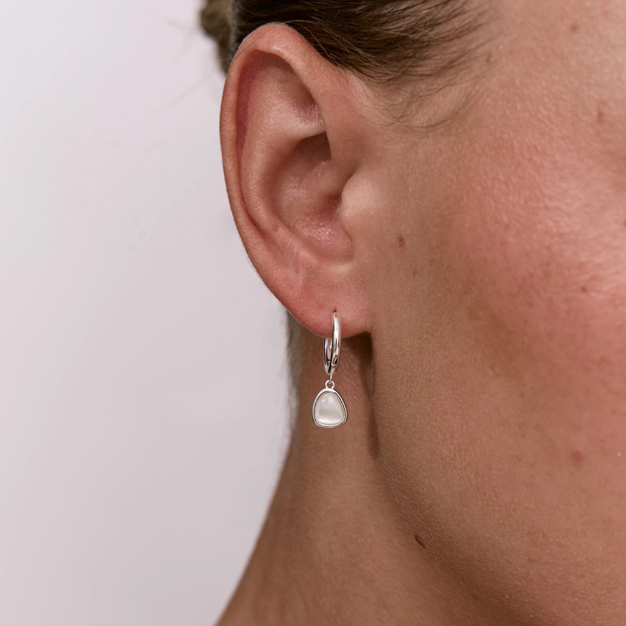 עגילי פייר כסף 925