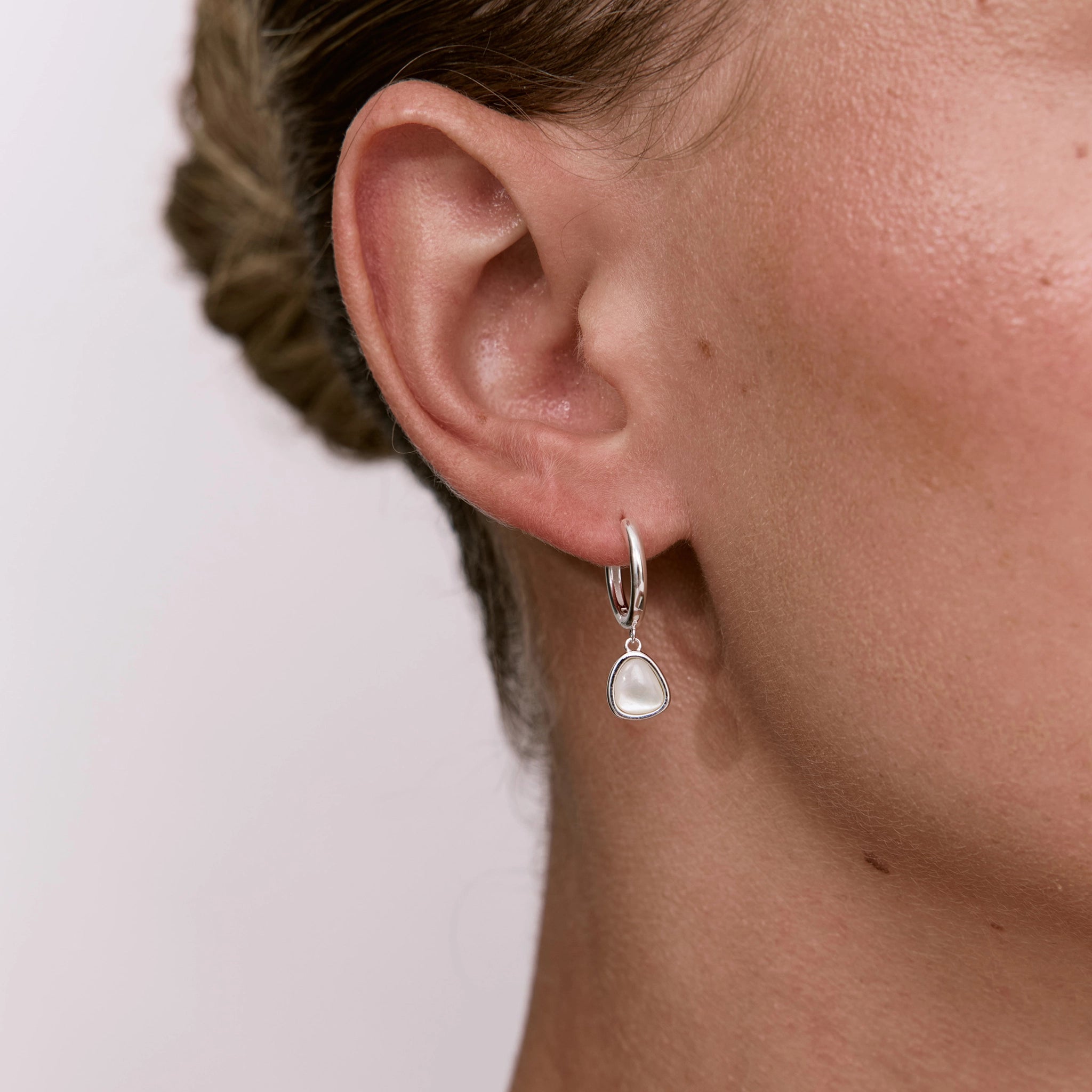 עגילי פייר כסף 925