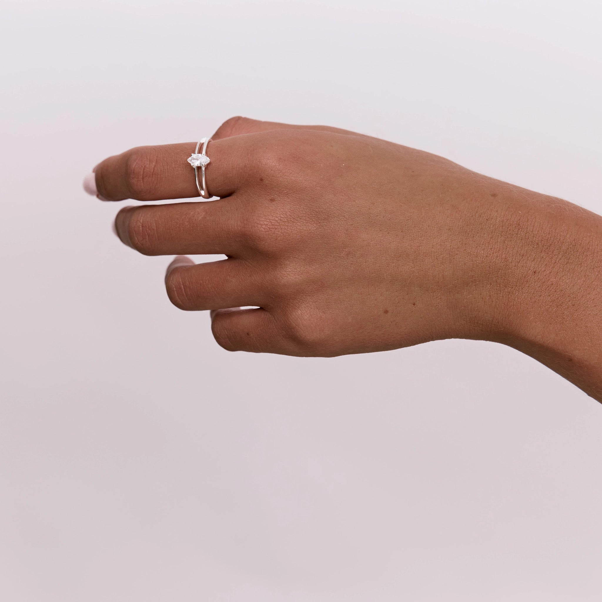 טבעת קלואי כסף 925