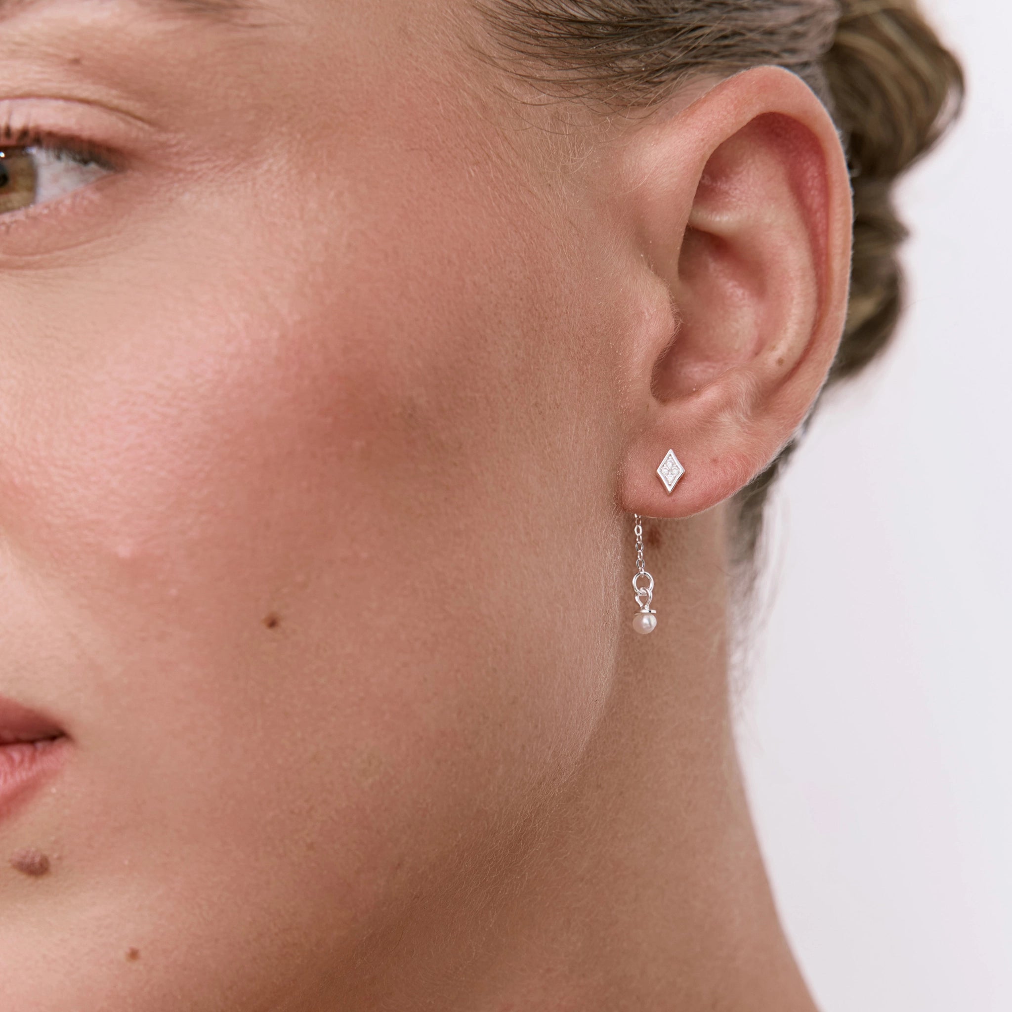 עגילי לידיה כסף 925