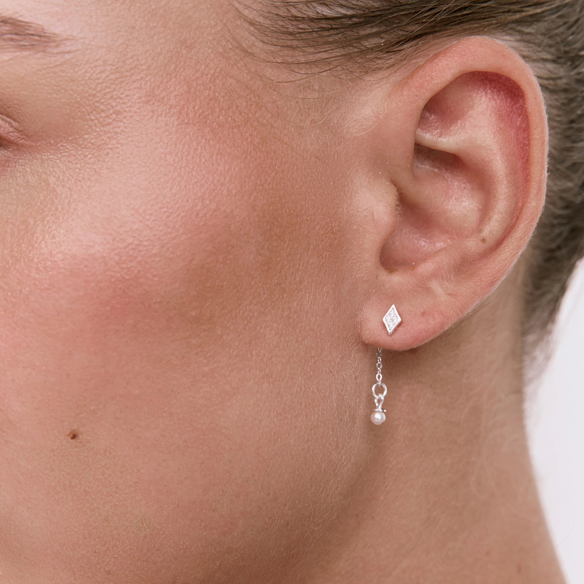 עגילי לידיה כסף 925