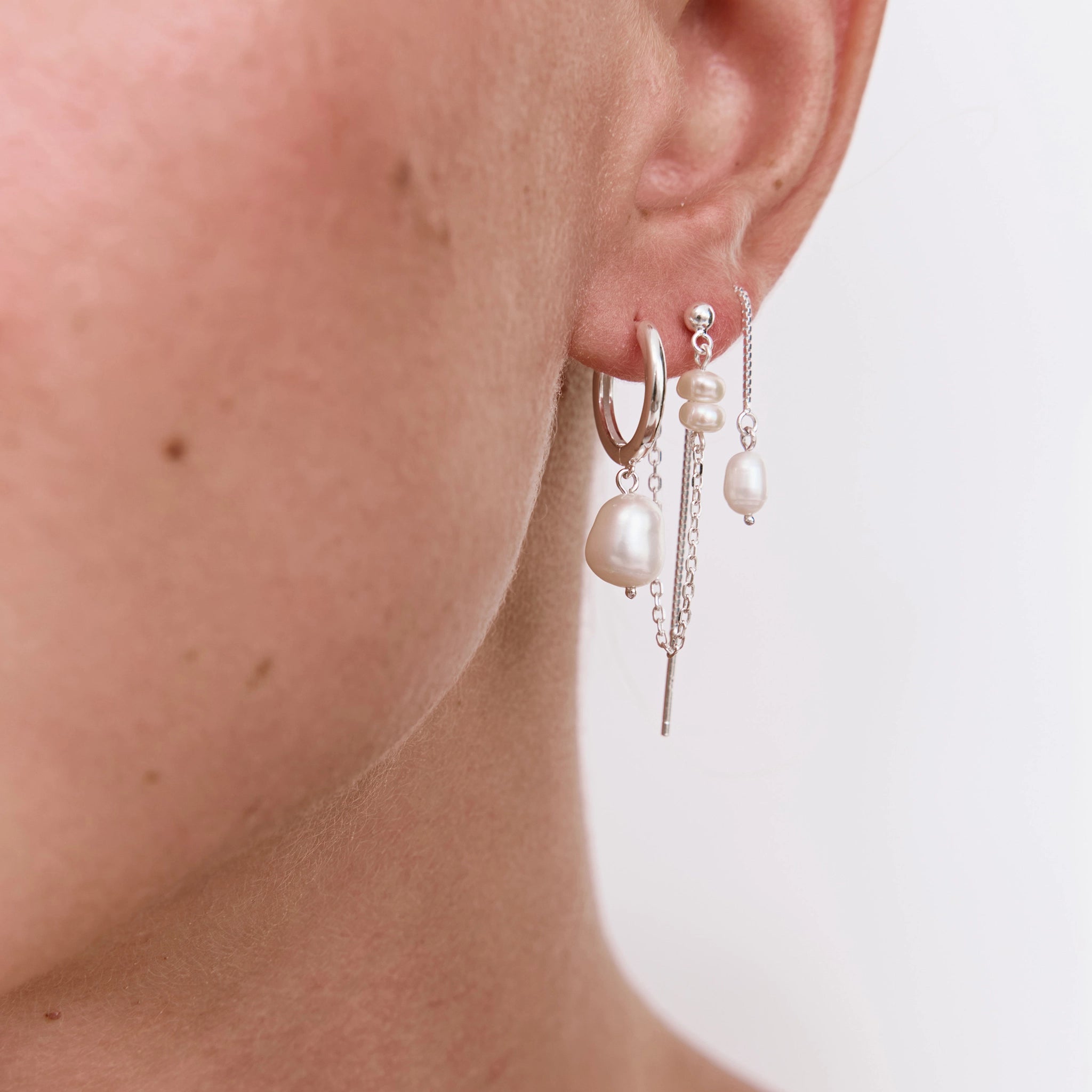 סט אליסיה כסף 925