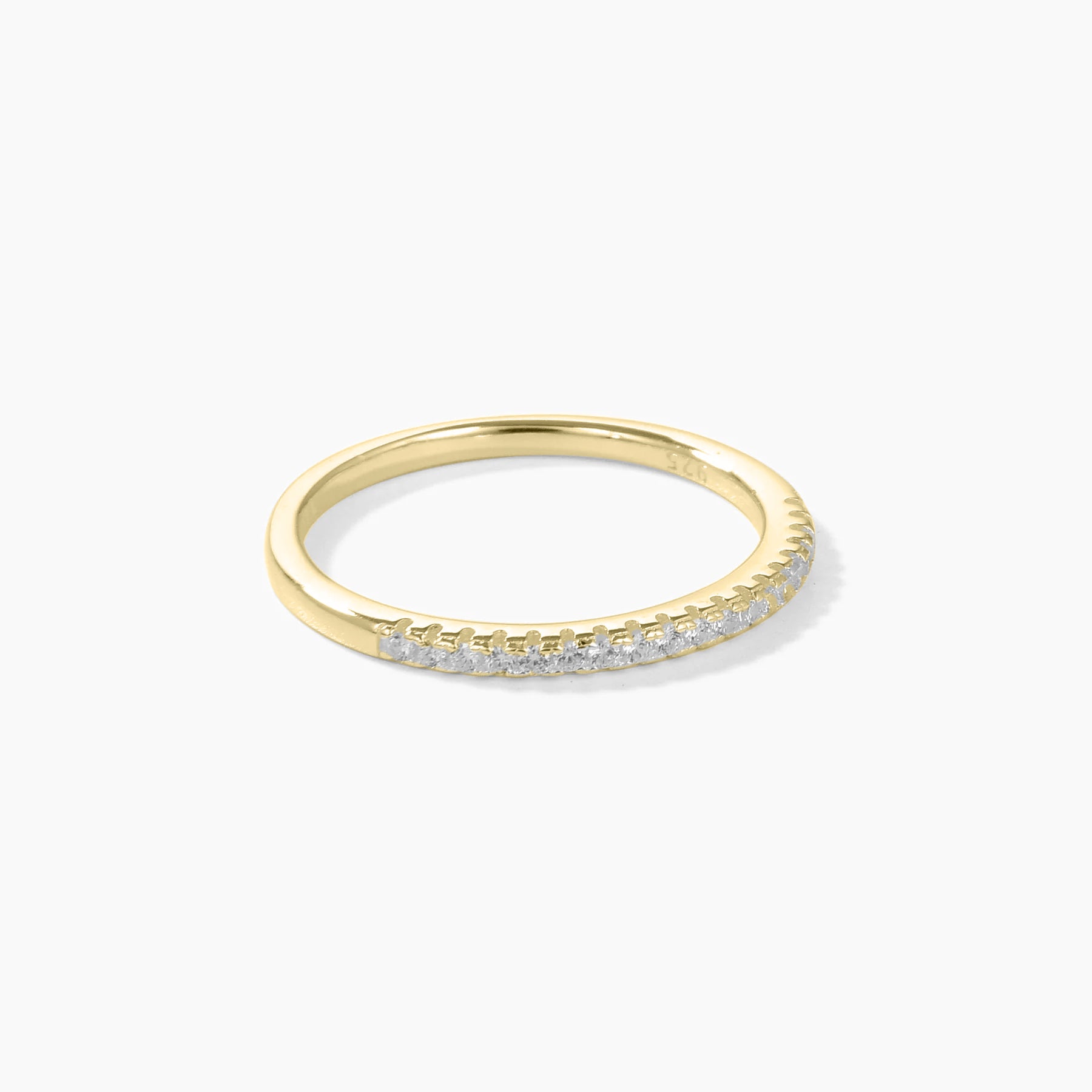 טבעת אמילי ציפוי זהב