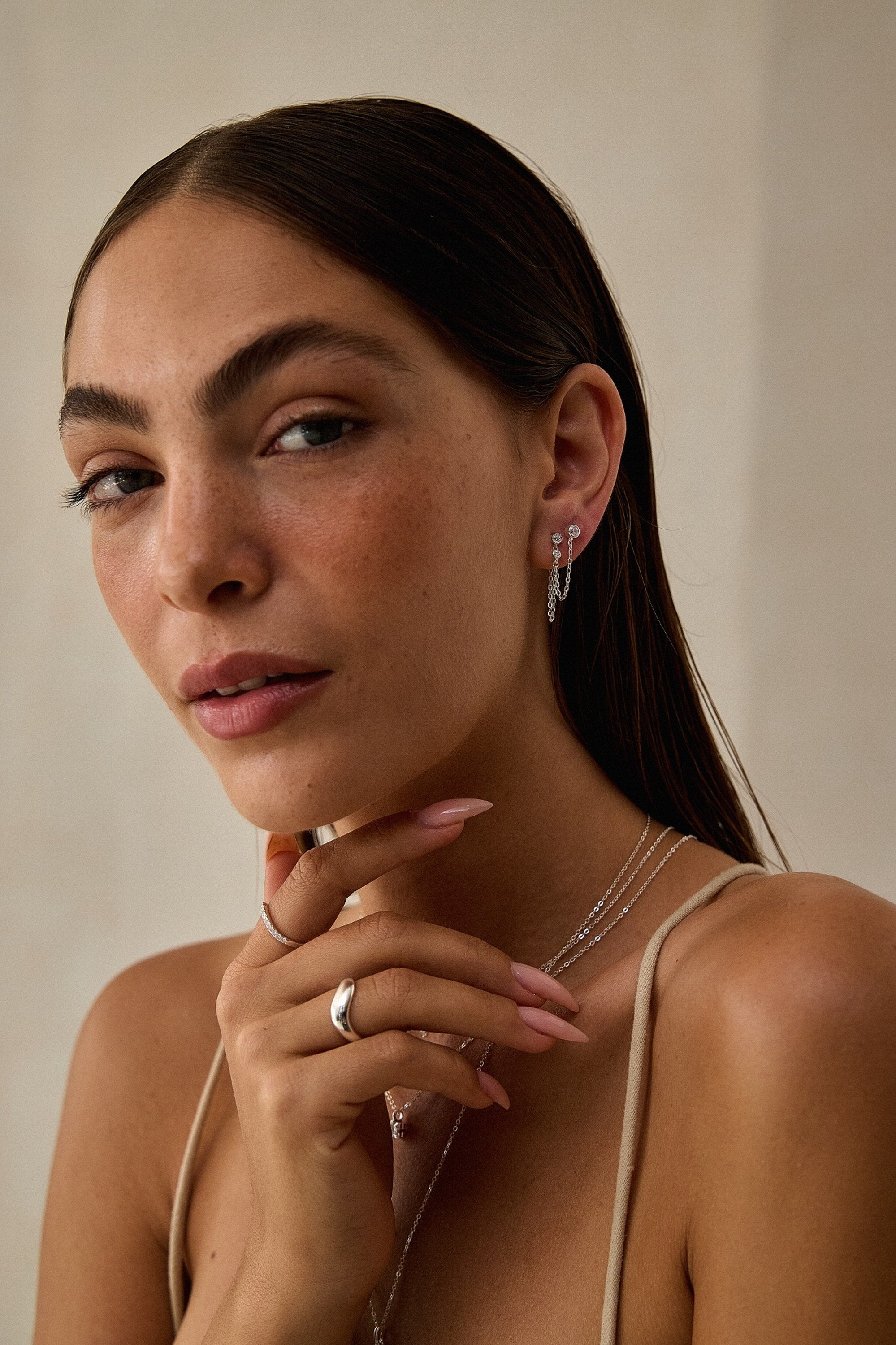 עגילי ליארה כסף 925