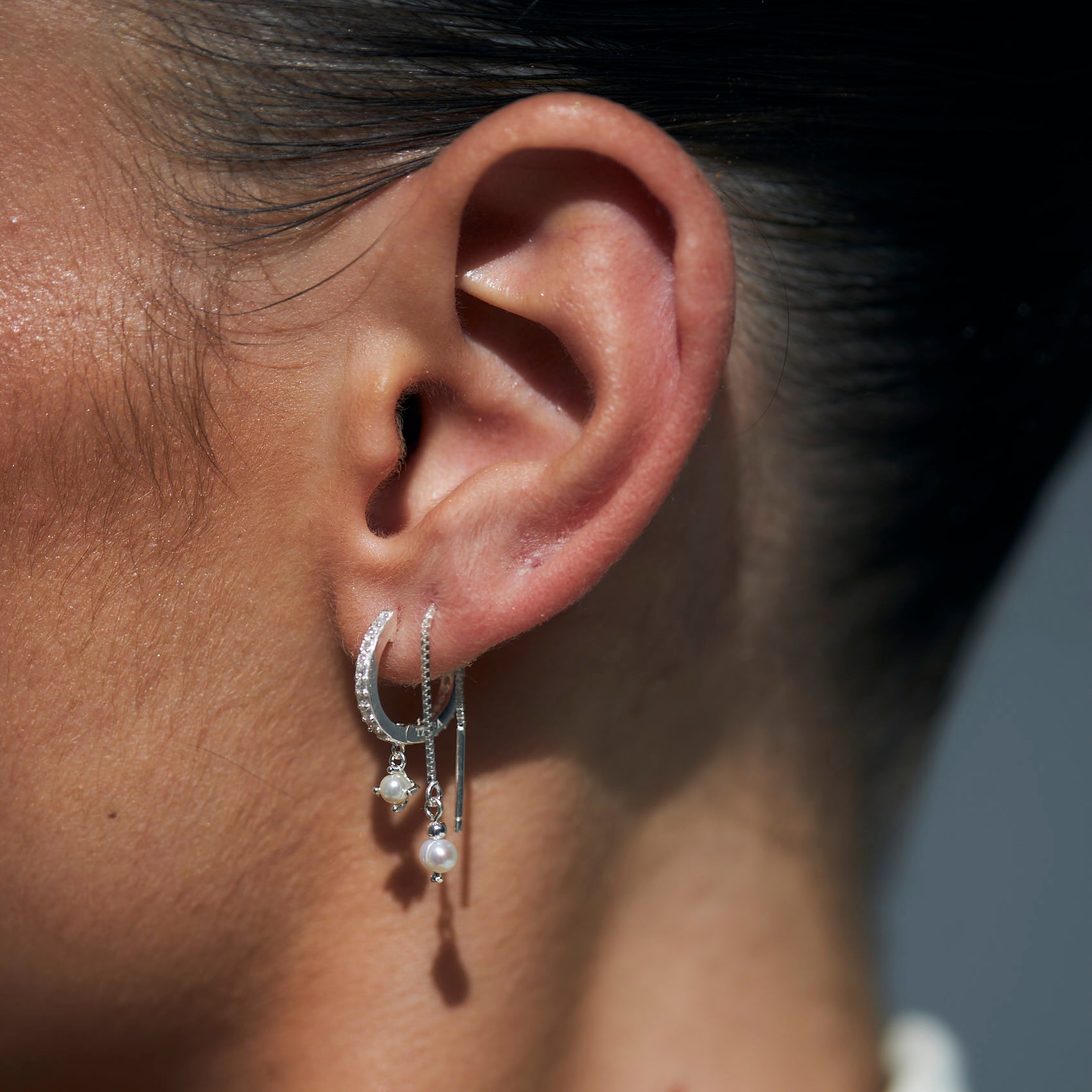 עגילי אליס כסף 925