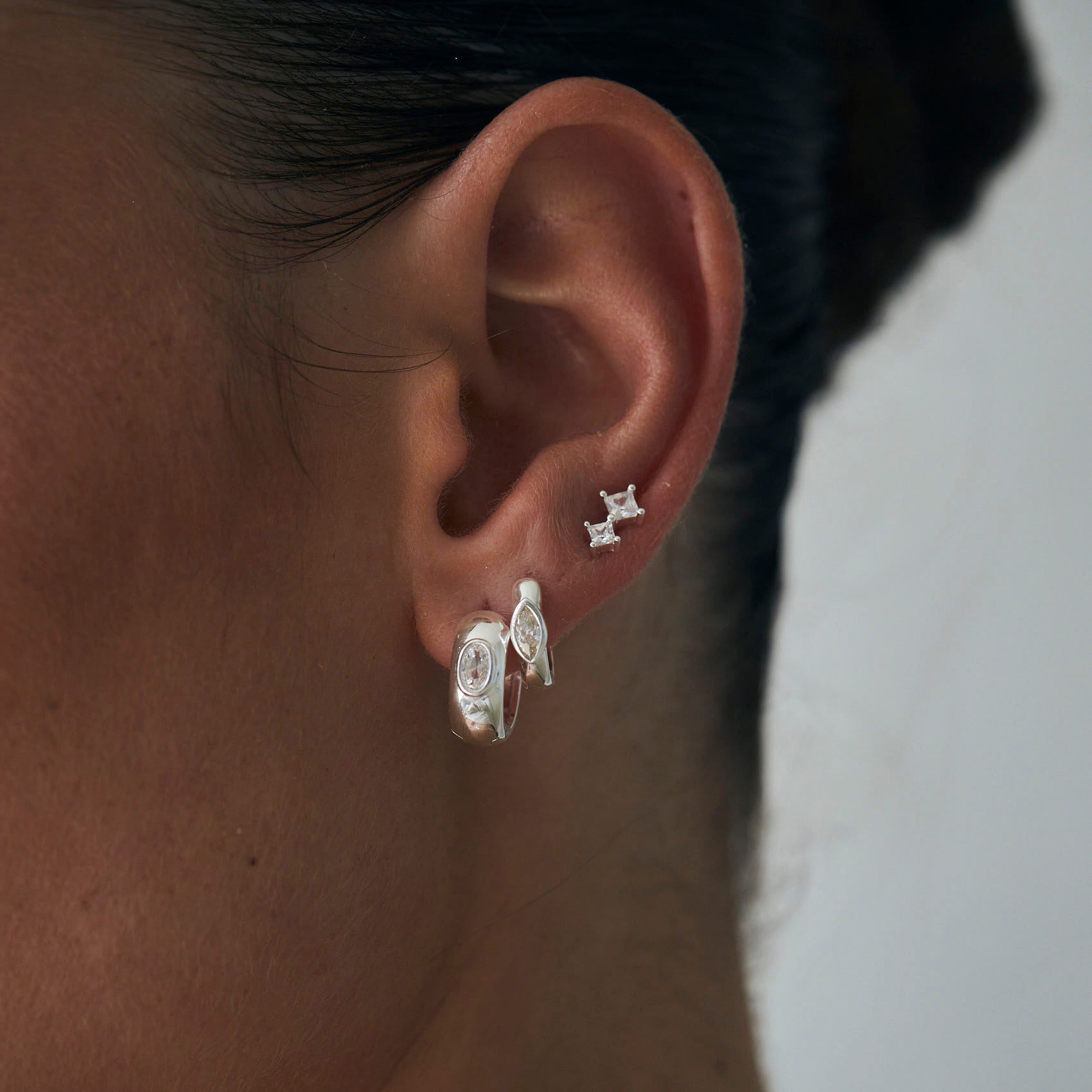 עגילי פוקהונטס כסף 925