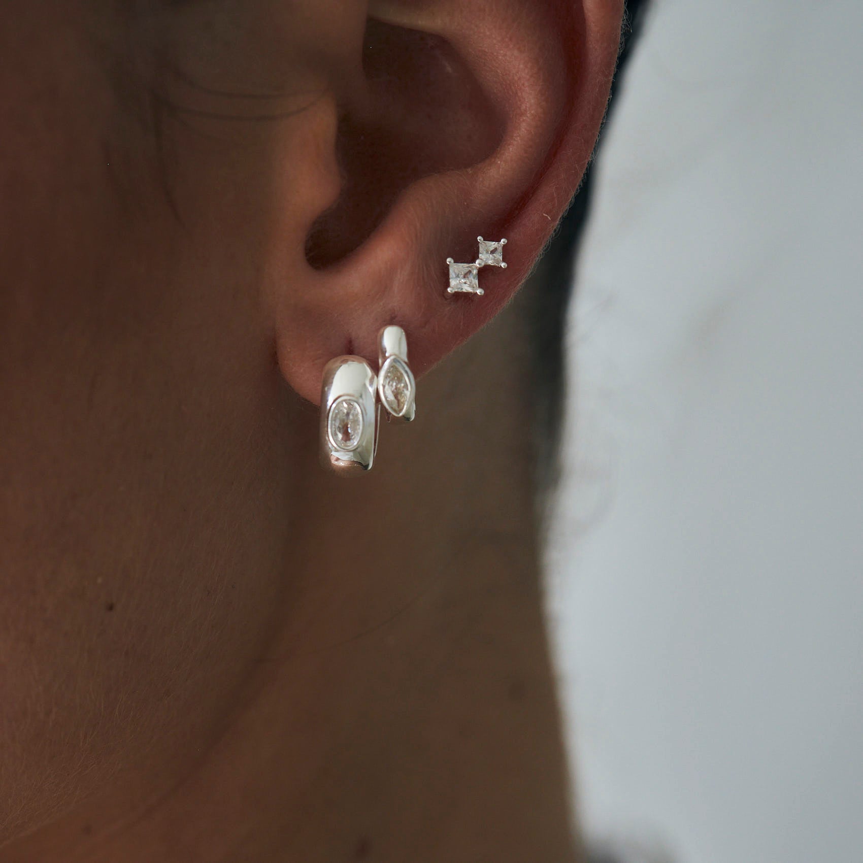 עגילי פוקהונטס כסף 925