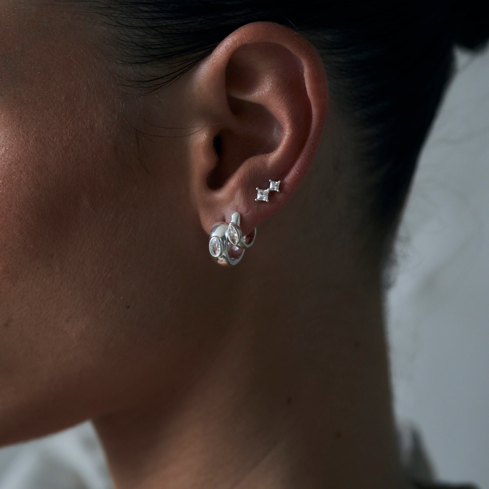 עגילי ויקטוריה כסף 925