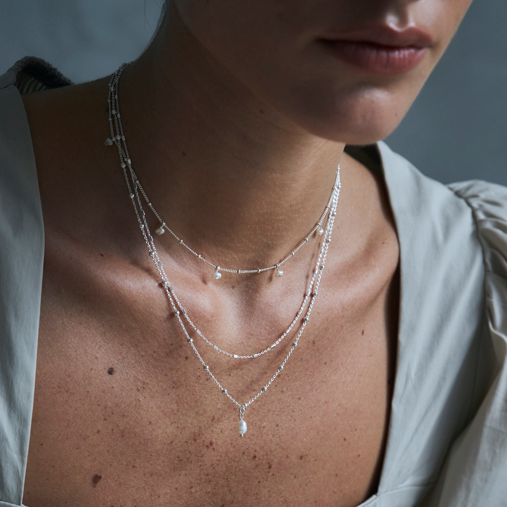 שרשרת טרז כסף 925