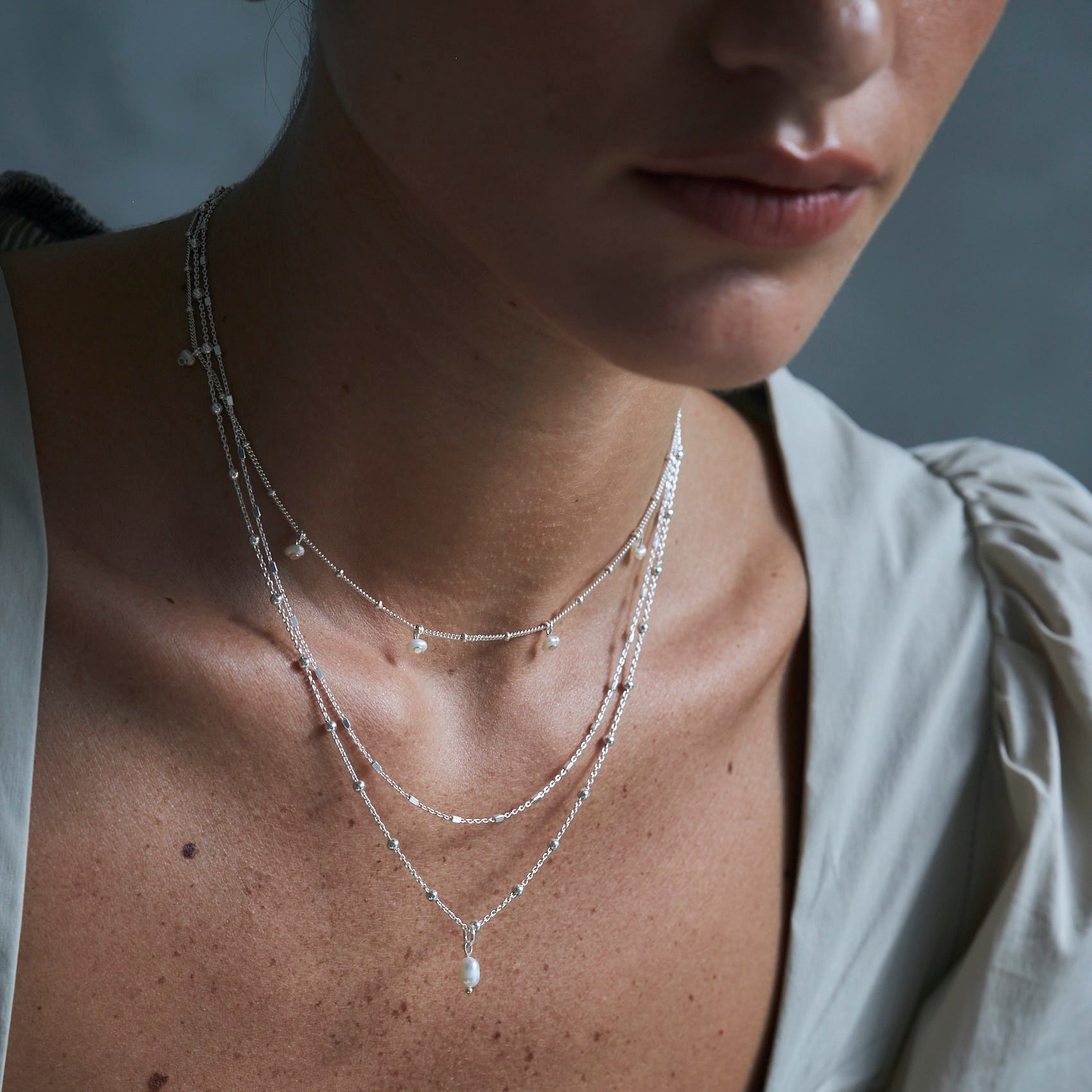 שרשרת טרז כסף 925