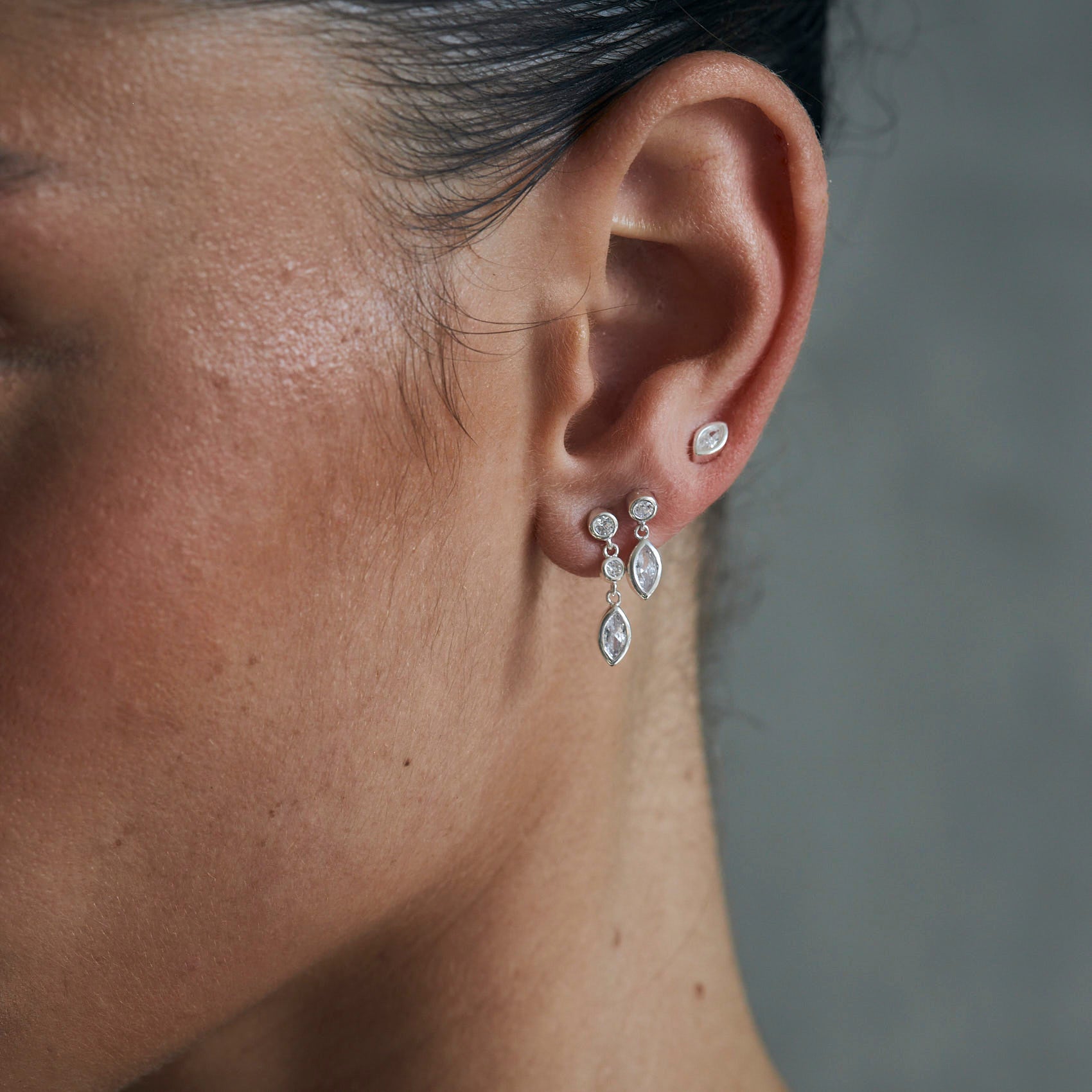 עגילי רייצ'ל כסף 925