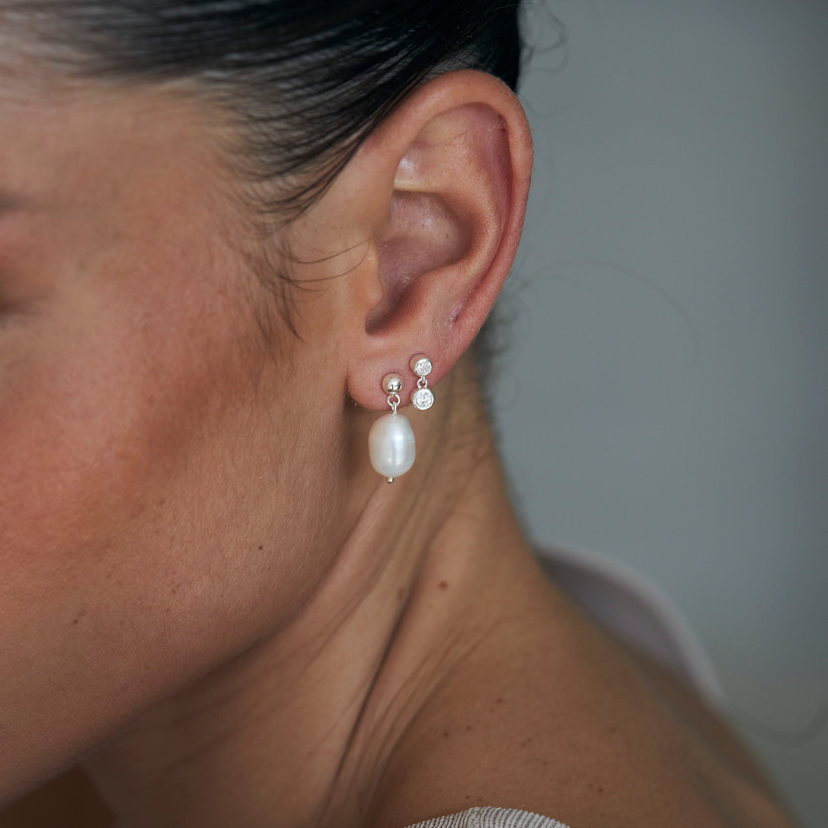 עגילי אנדראה כסף 925