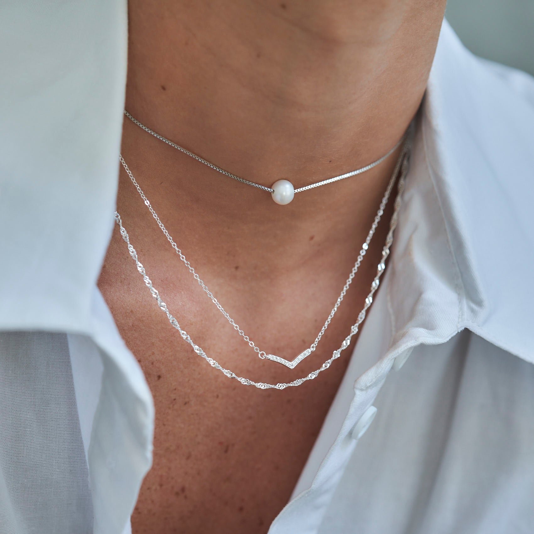 שרשרת מילה כסף 925