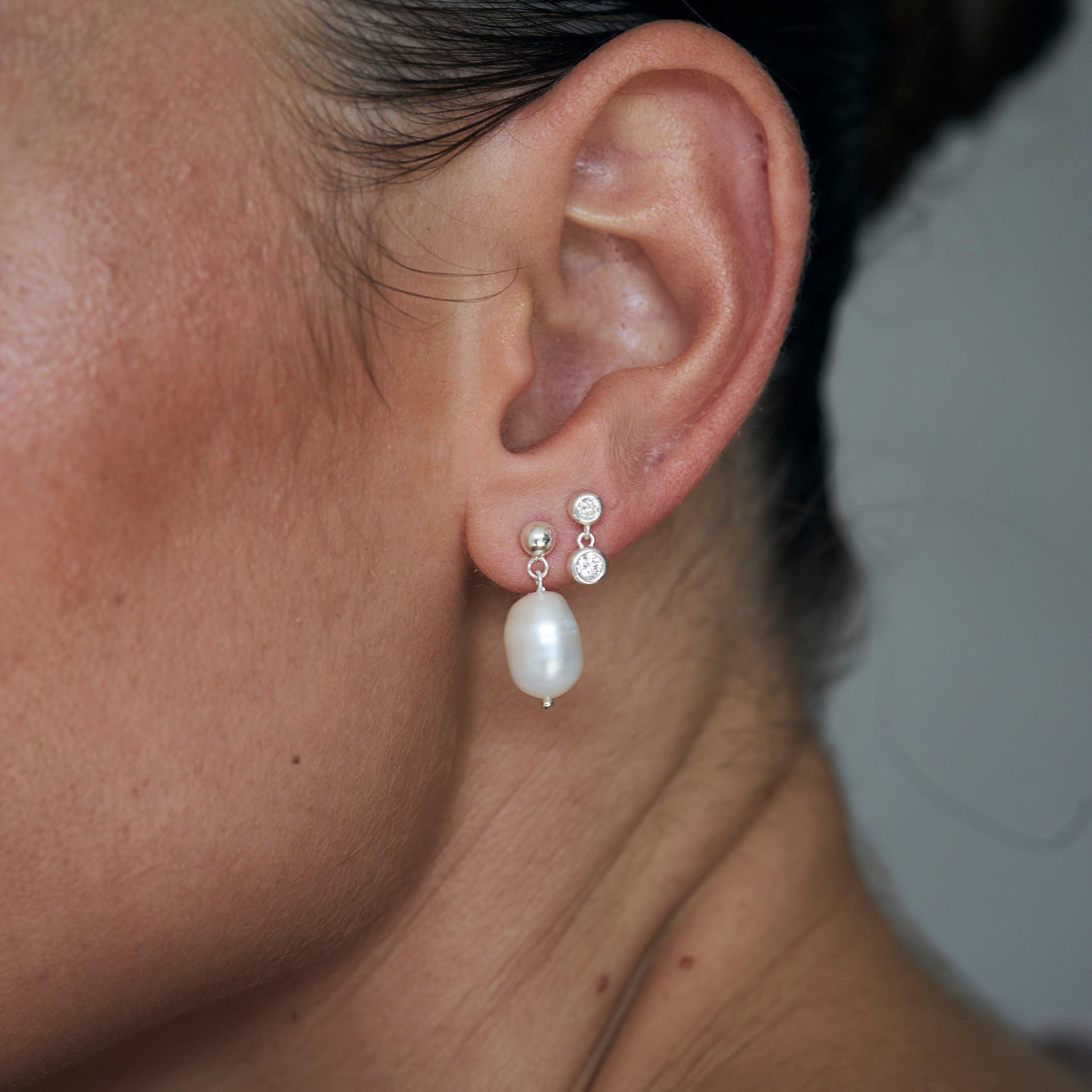 עגילי אנדראה כסף 925