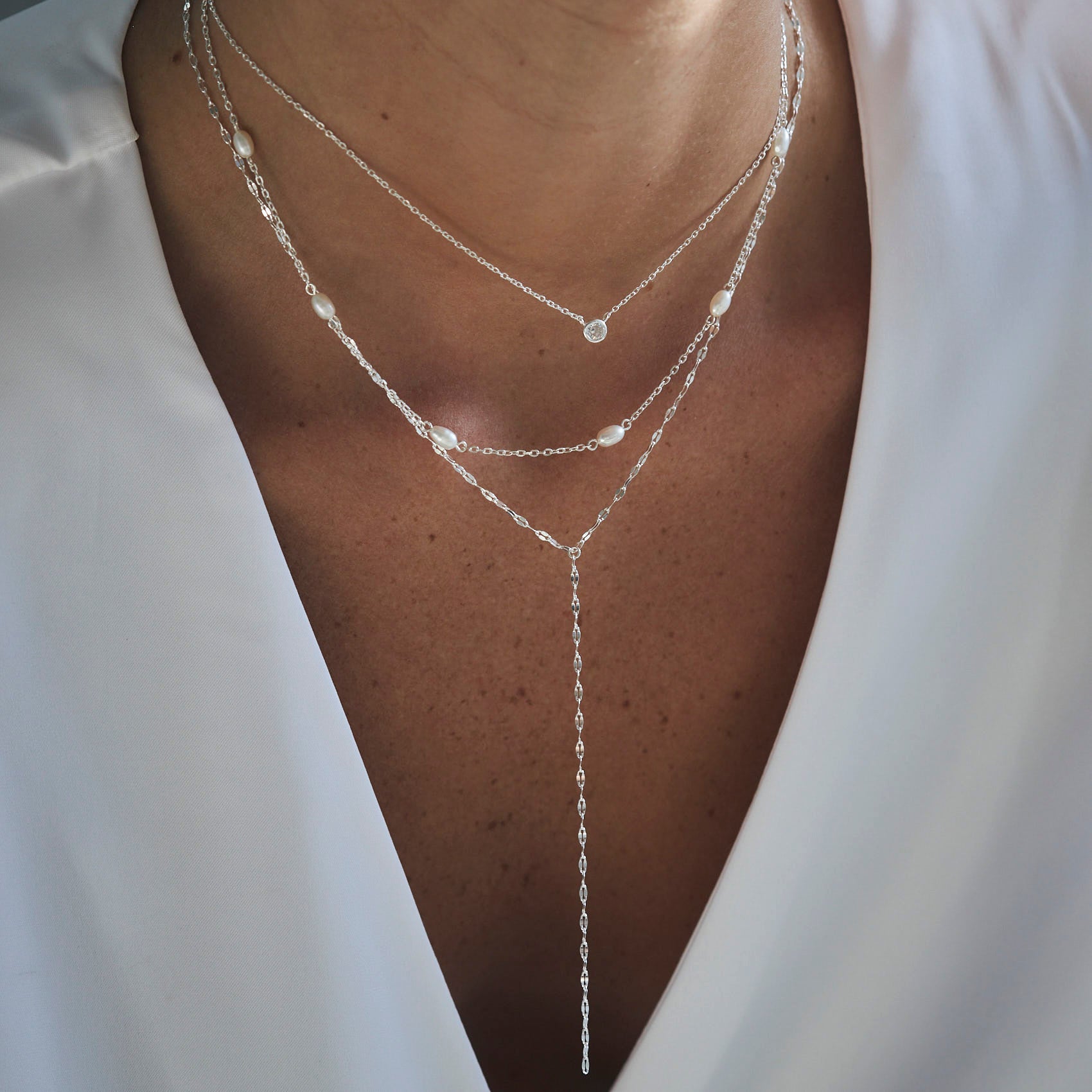 שרשרת אמליה כסף 925