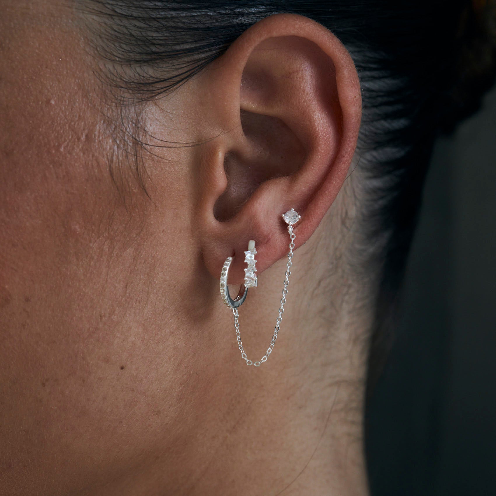 עגילי רוסיו כסף 925