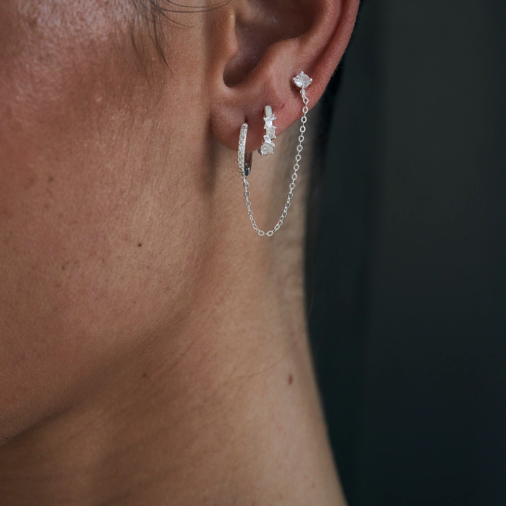 עגילי רוסיו כסף 925