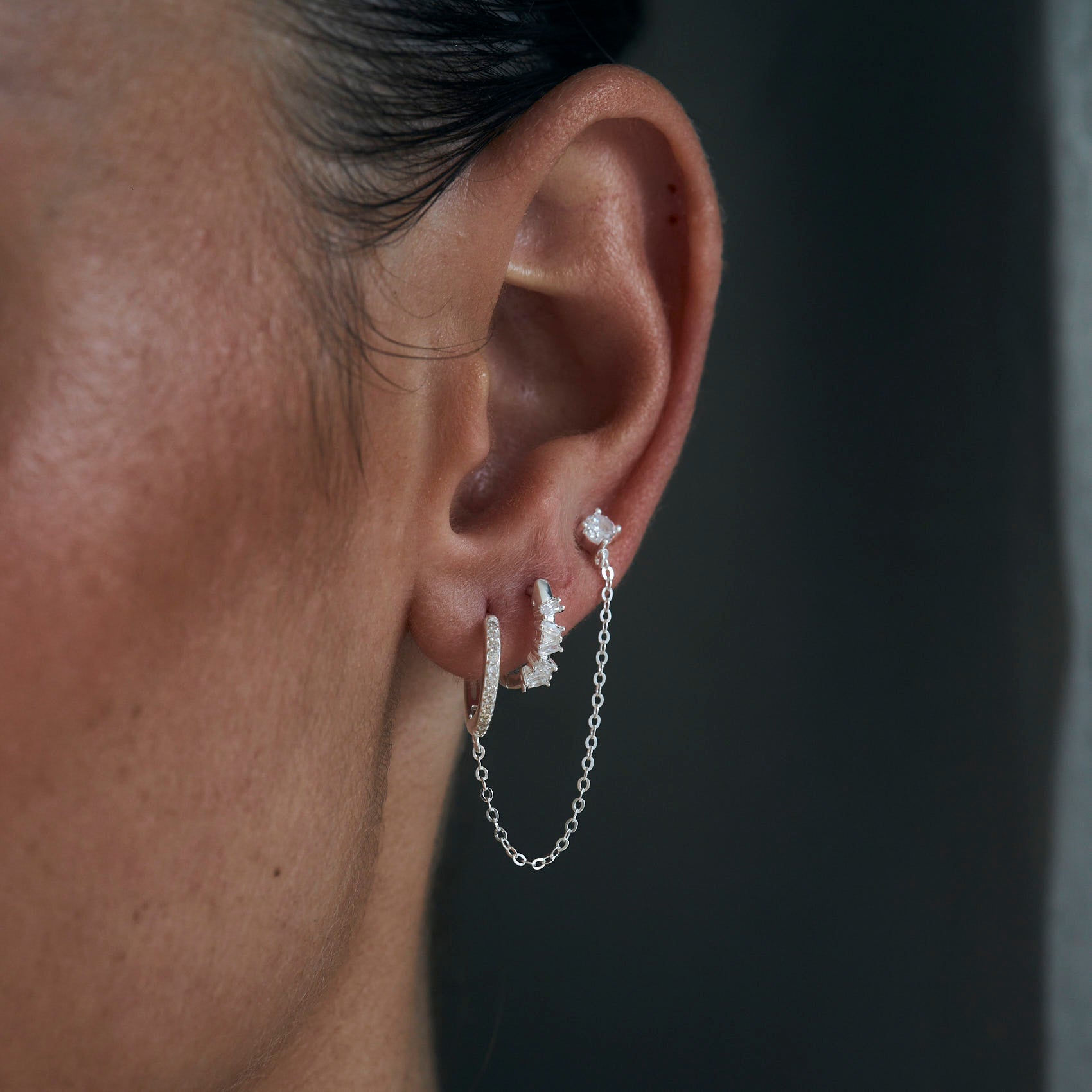 עגילי רוסיו כסף 925