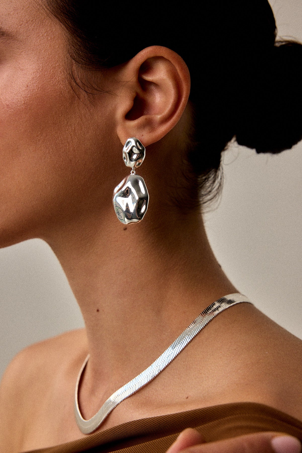 עגילי נוגה כסף