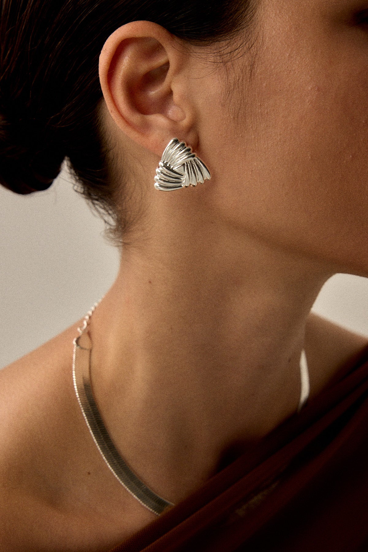 עגילי סיירה כסף