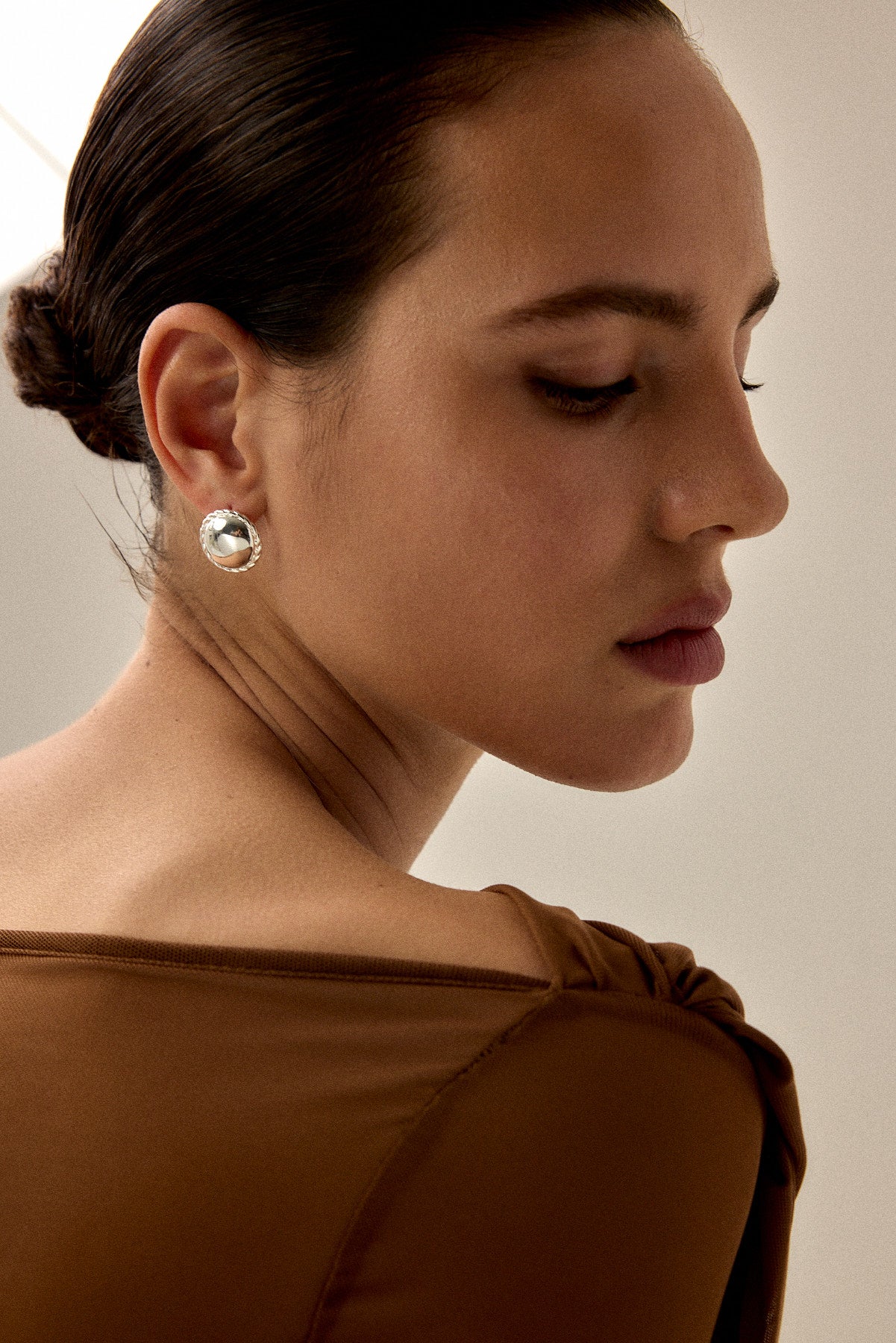 עגילי קארן כסף