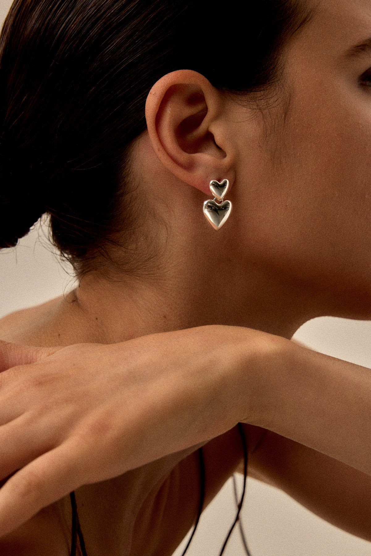 עגילי ביאטריס כסף