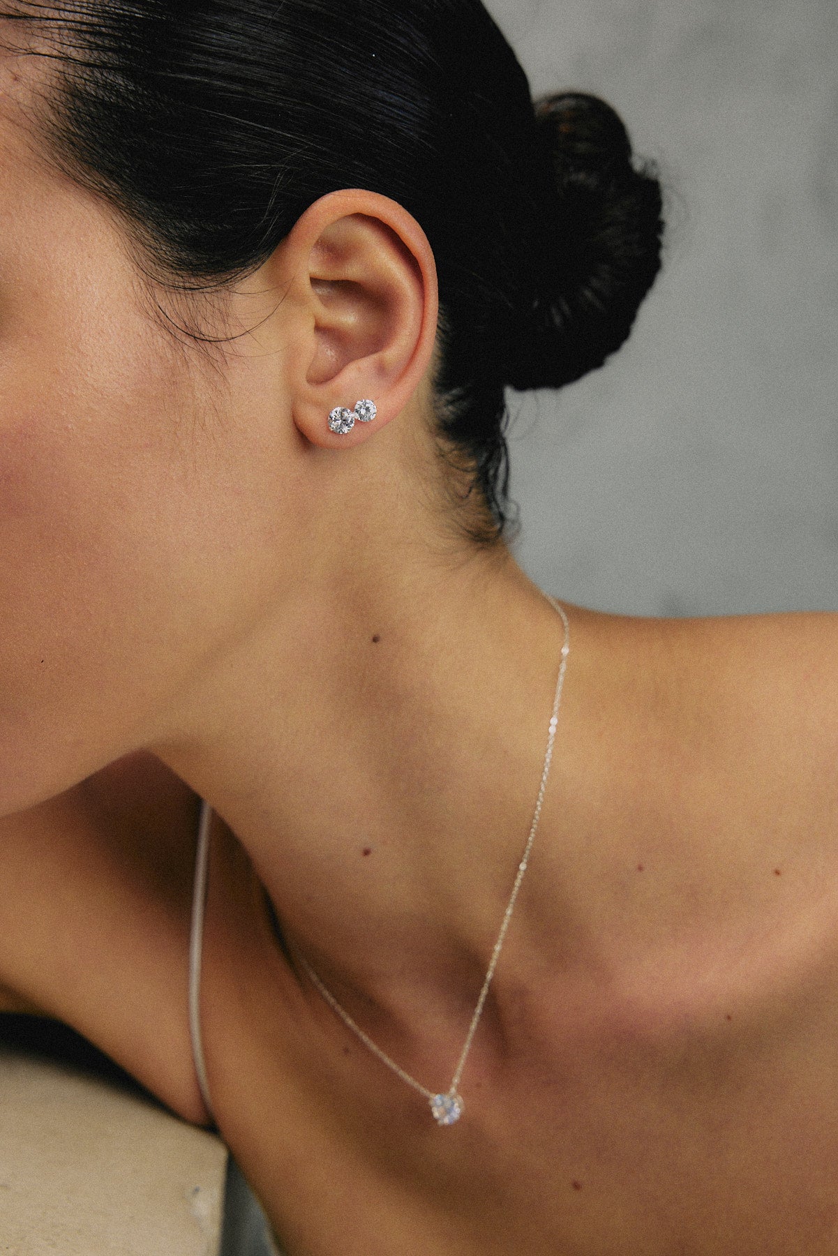 עגילי סטלה כסף L