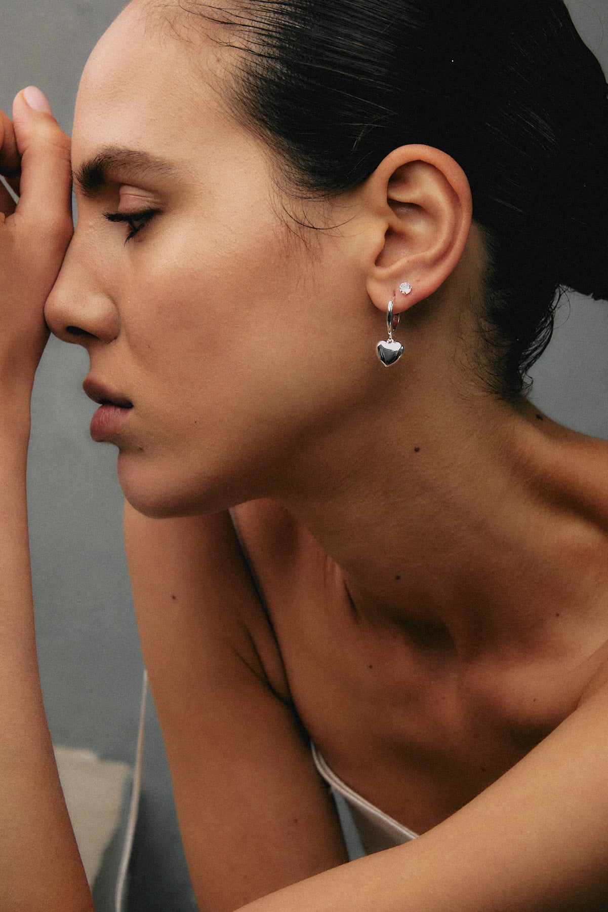 עגילי סטלה כסף S