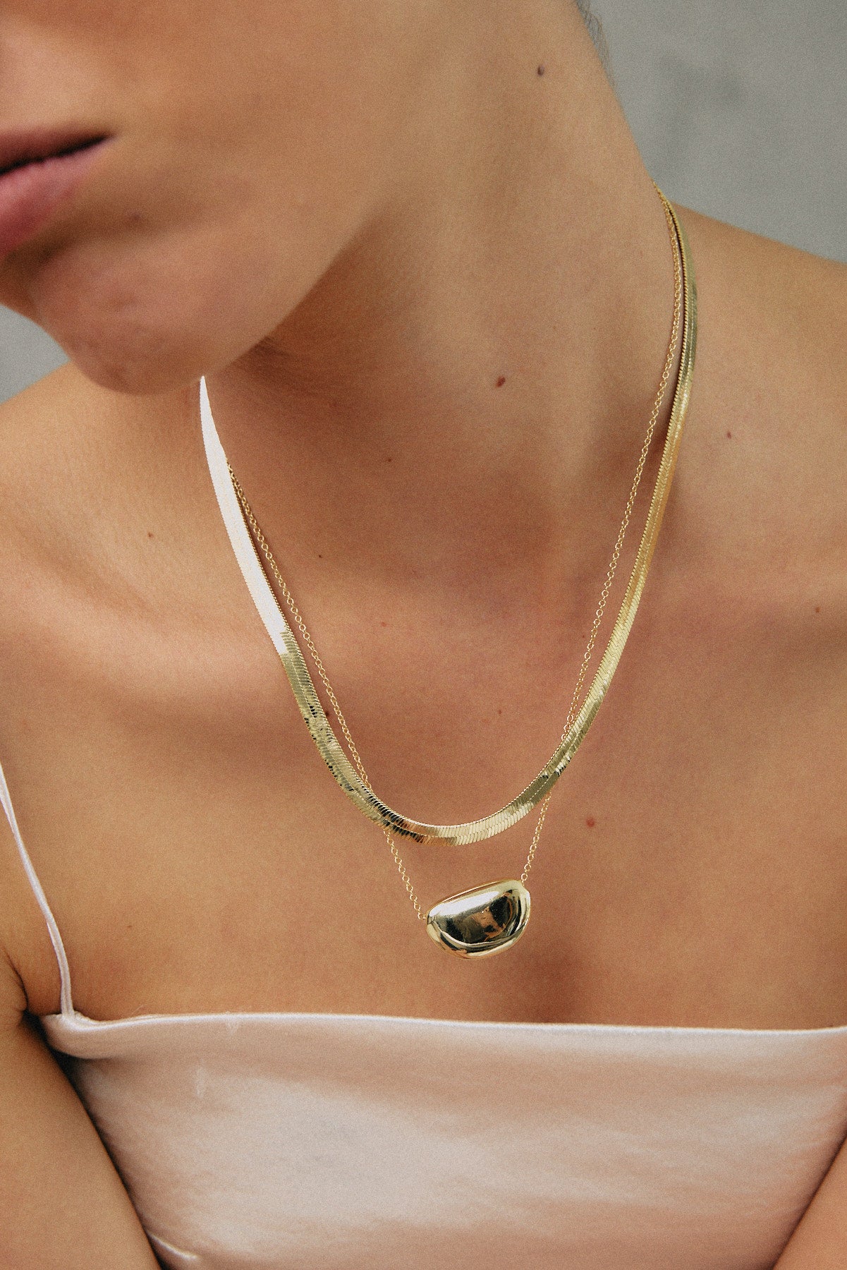 שרשרת מרבלה זהב