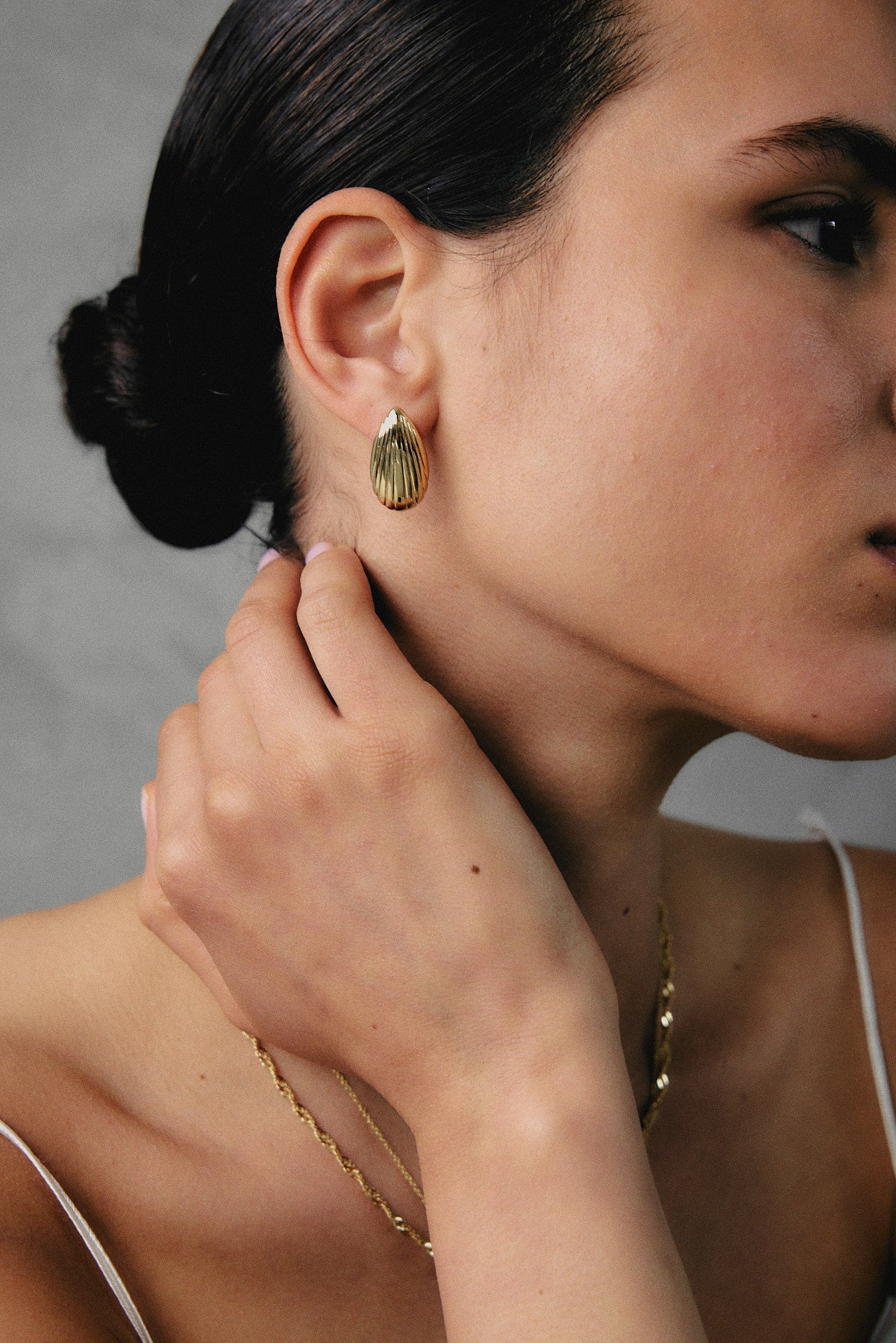 עגילי מיה זהב