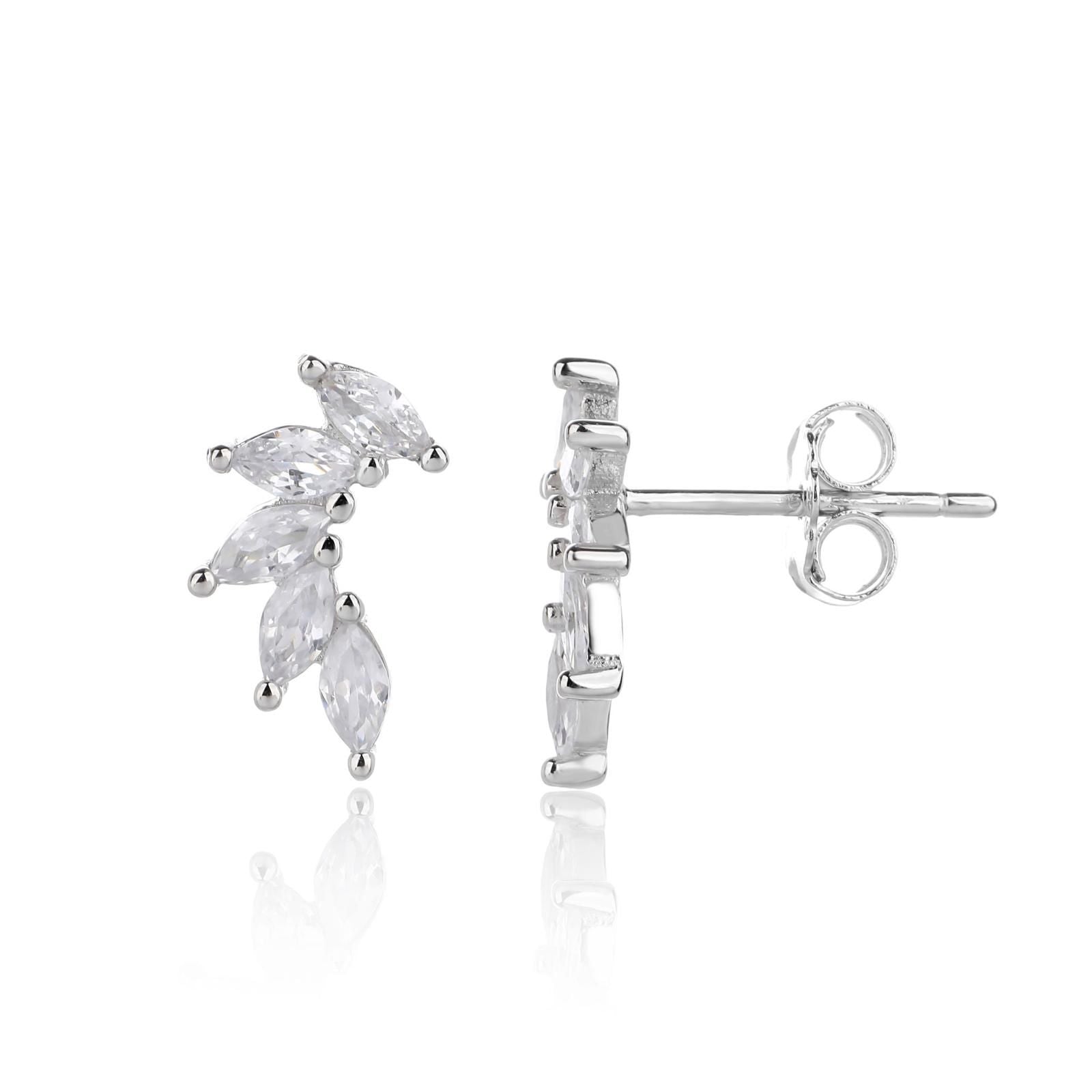 עגילי לואיזה כסף 925