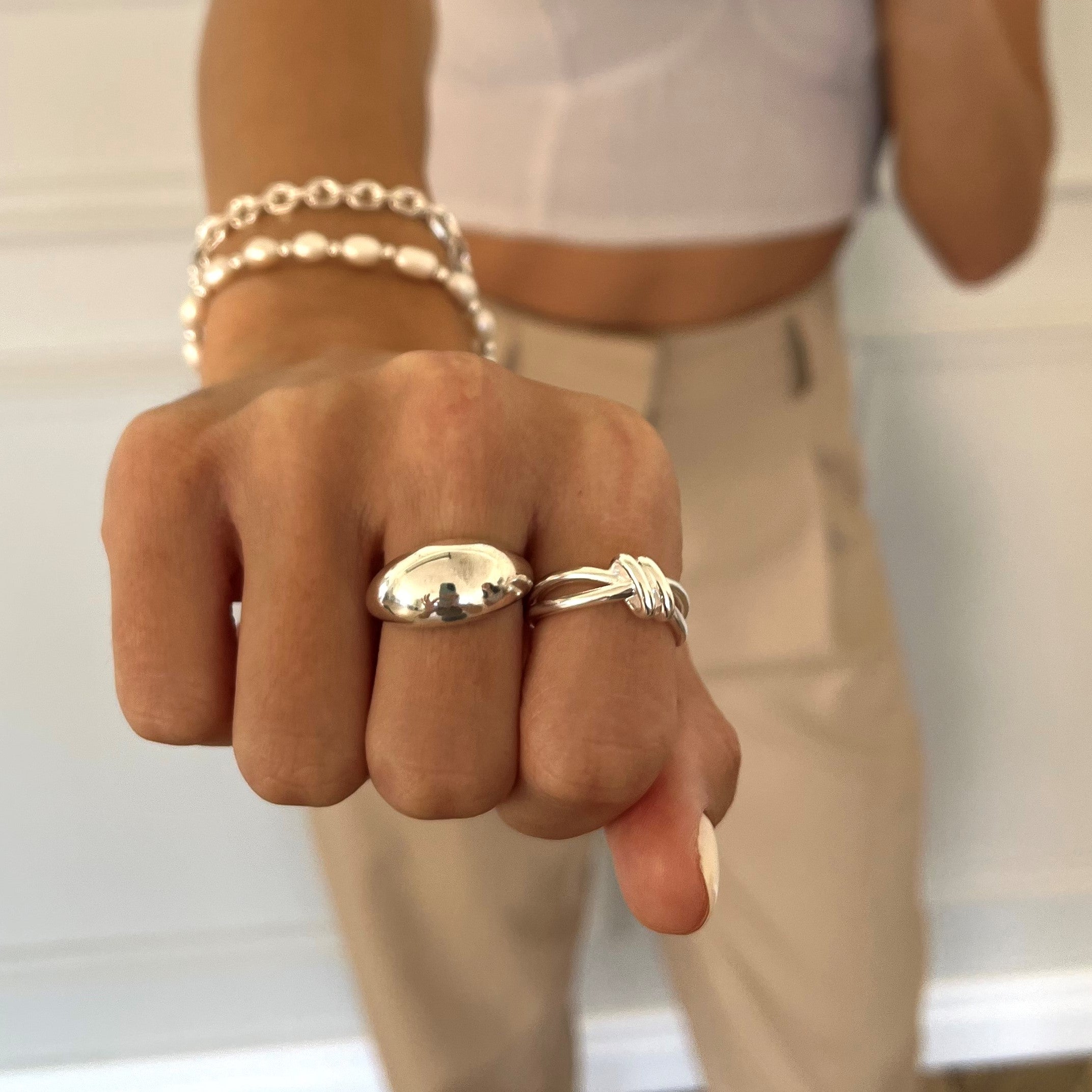 טבעת אמה כסף 925