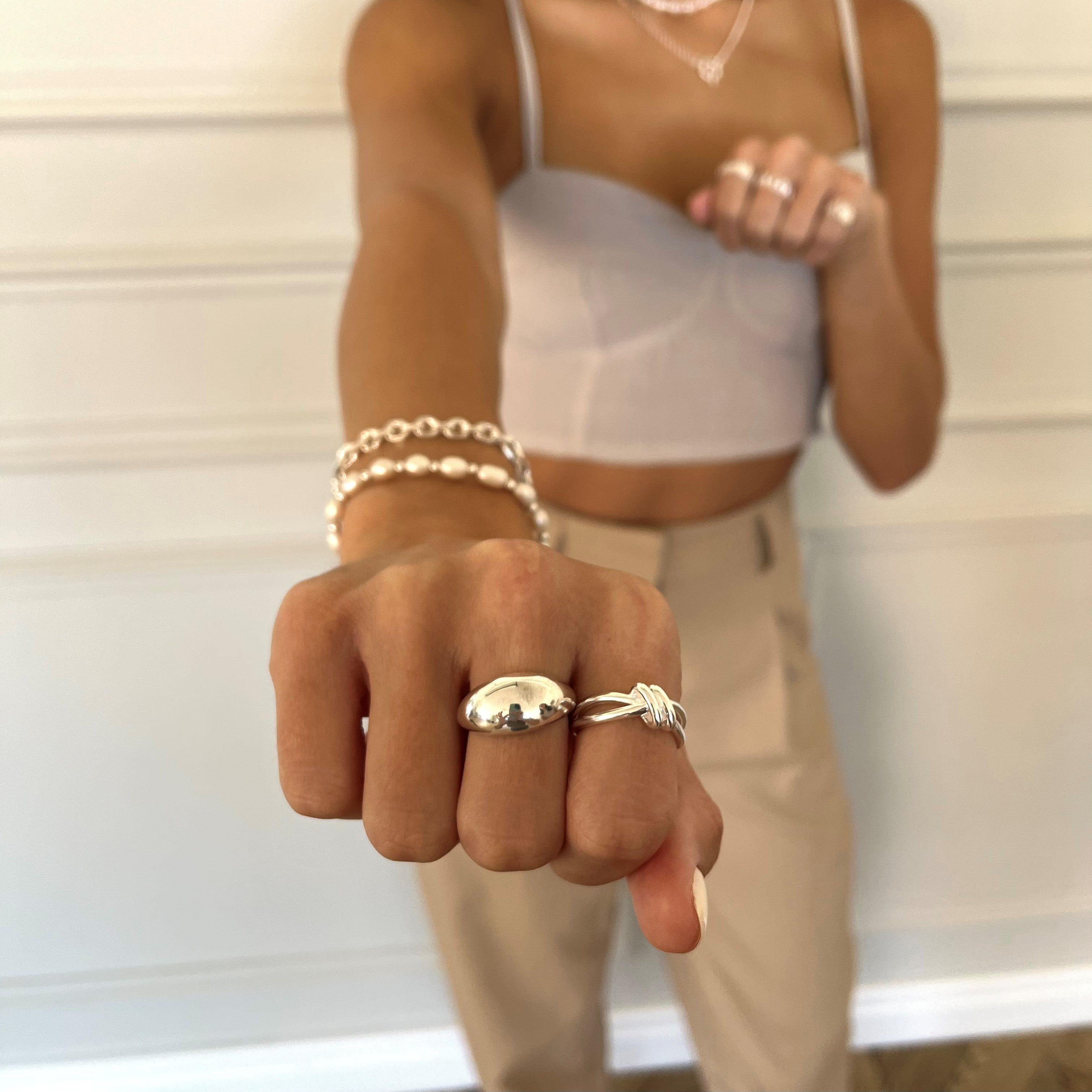 טבעת אמה כסף 925